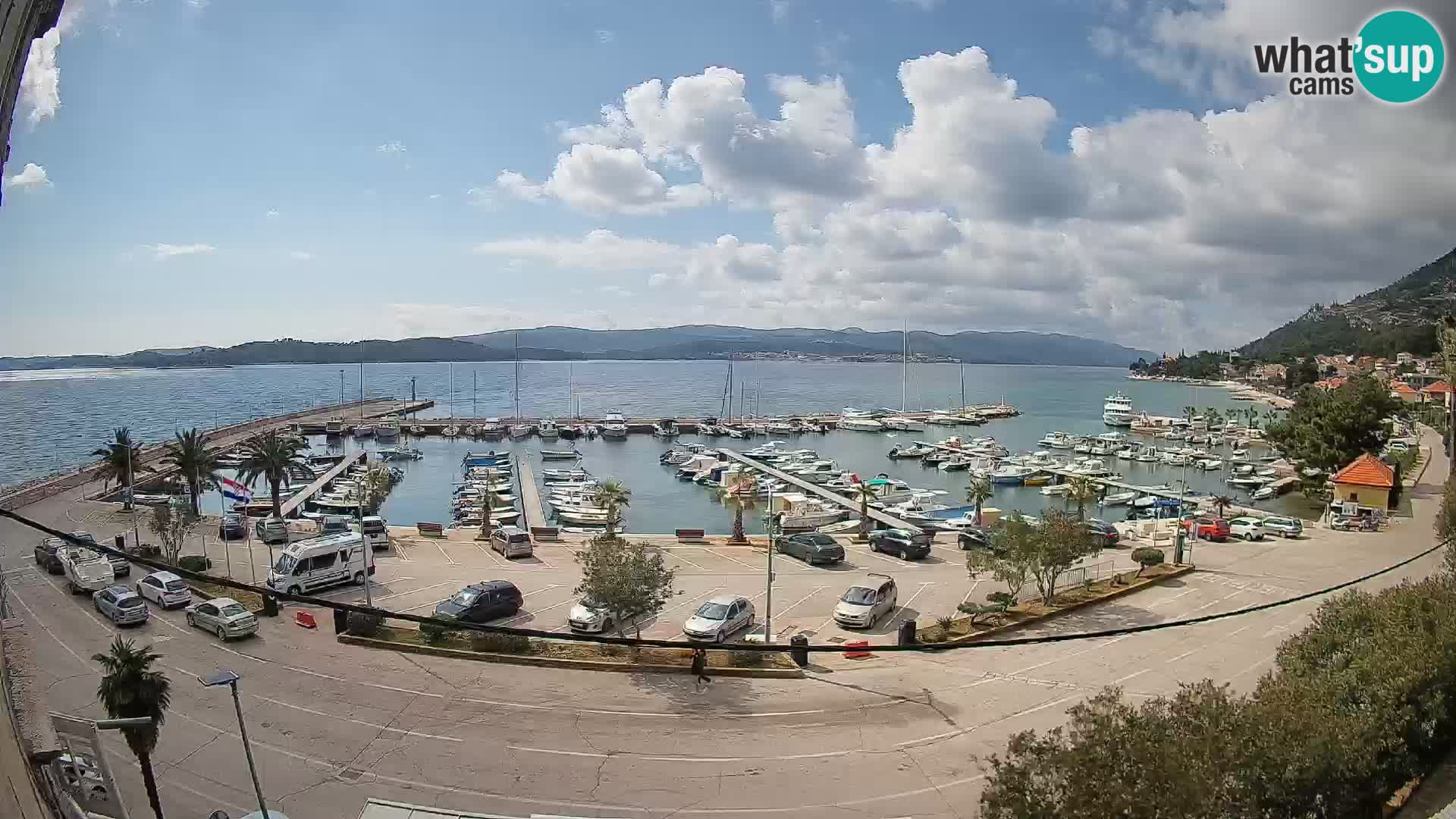Webcam Orebić Riva – Ferry to Korčula Live