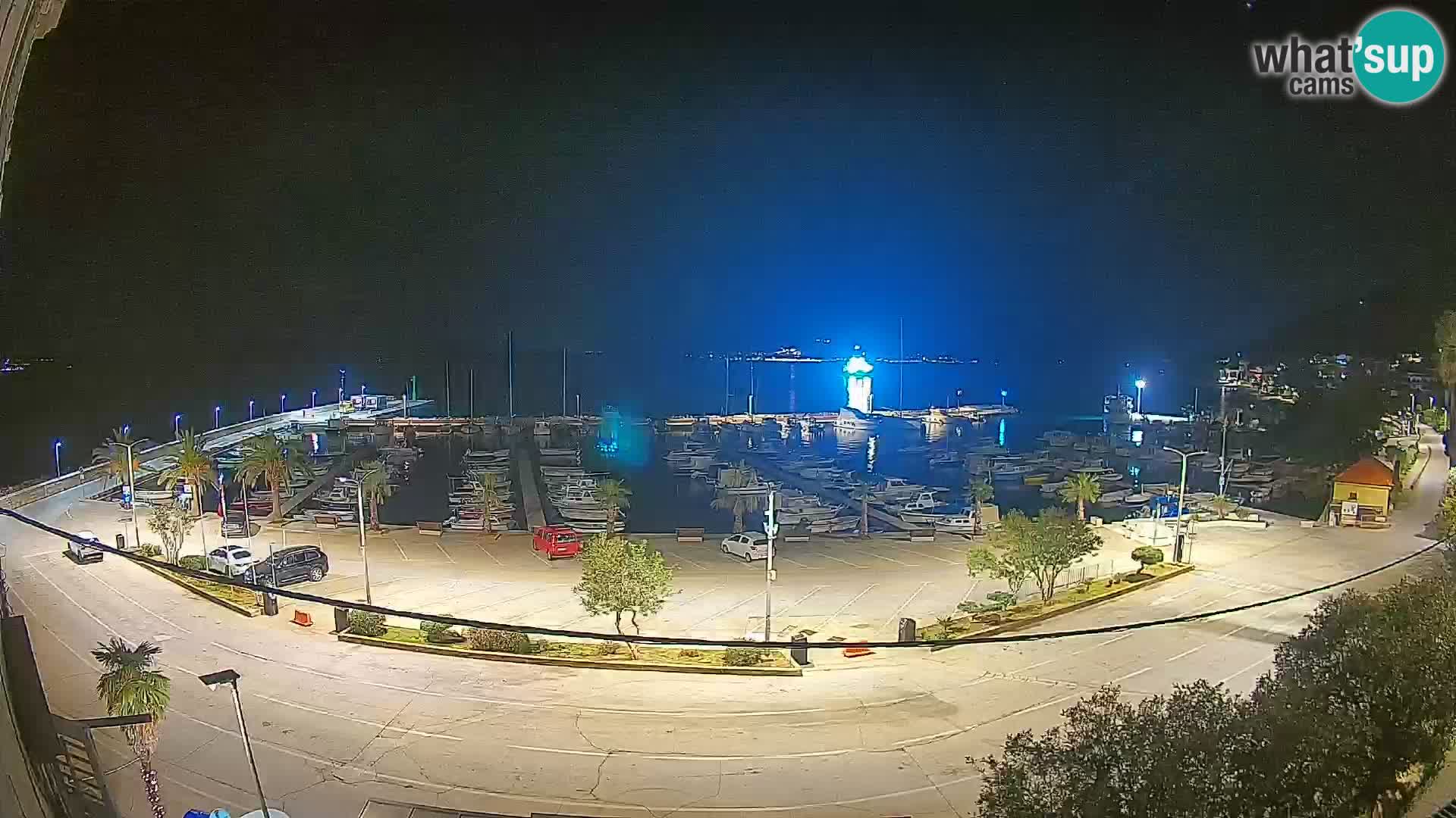 Webcam Orebić Riva – Ferry vers Korčula en direct