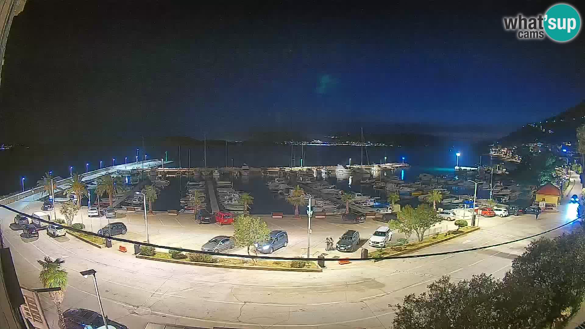 Webcam Orebić Uferpromenade – Fähre nach Korčula Live