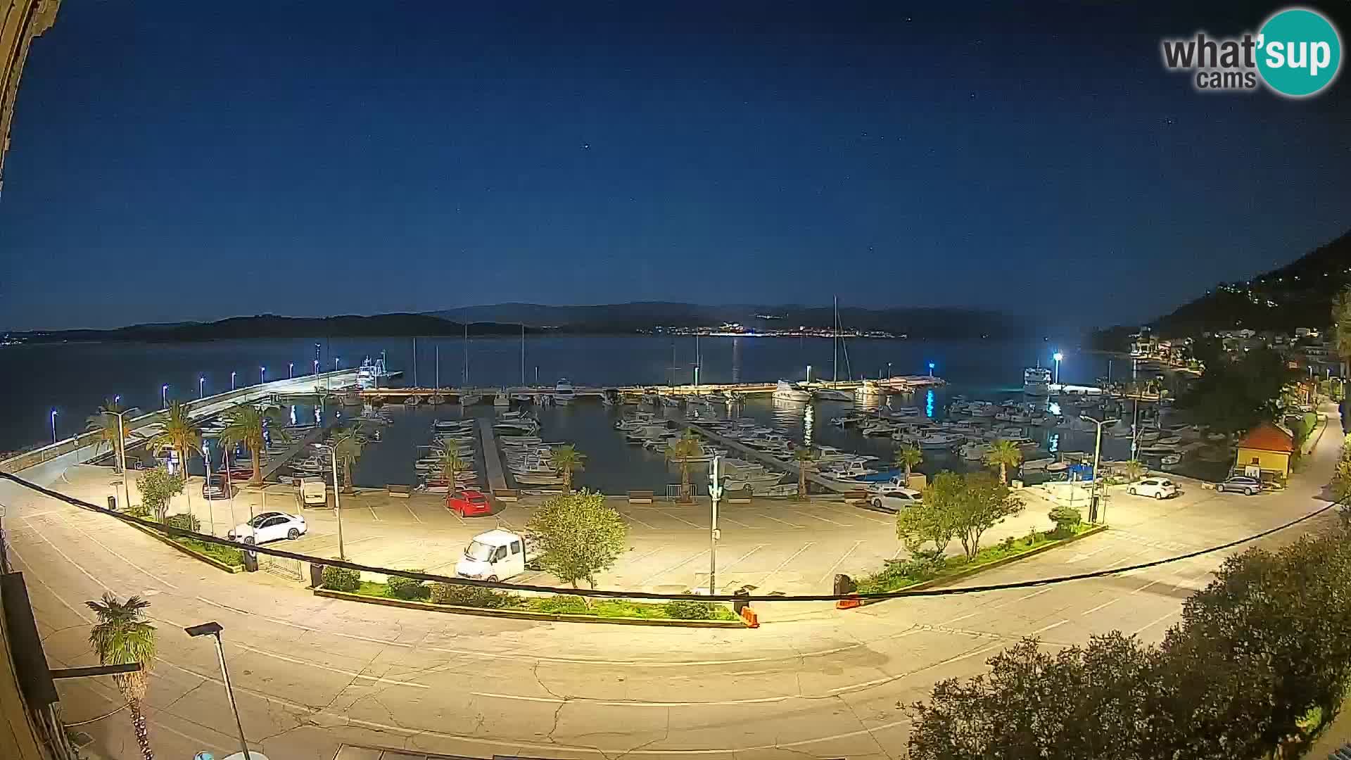 Webcam Orebić Riva – Ferry to Korčula Live