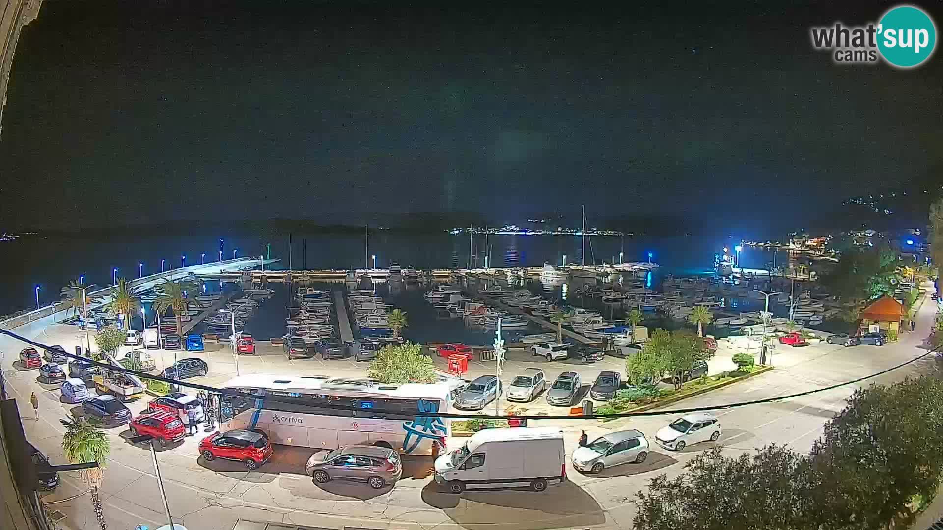 Webcam Orebić Riva – Ferry to Korčula Live