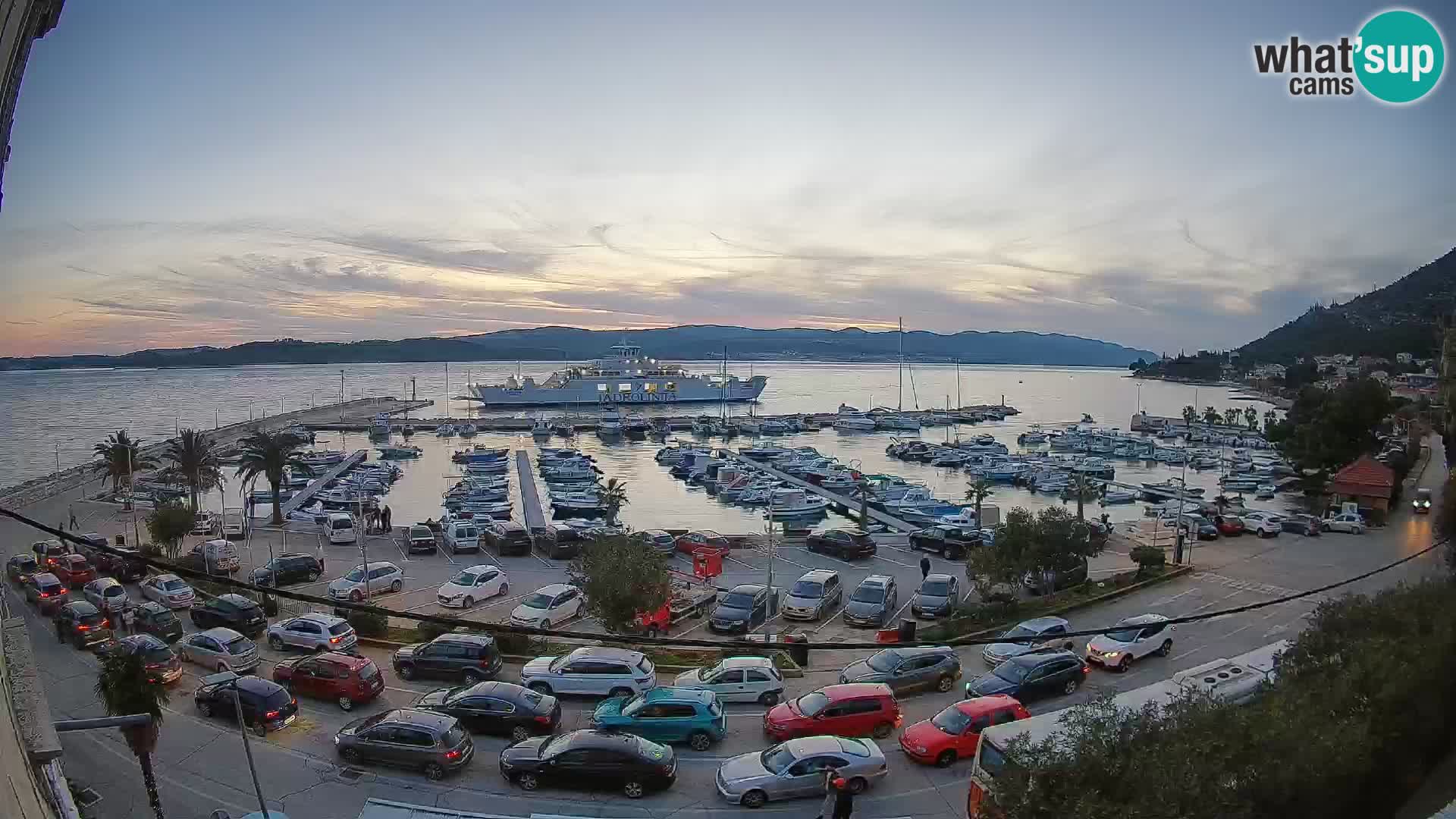 Webcam Sabbioncello Riva – Traghetto per Curzola in diretta