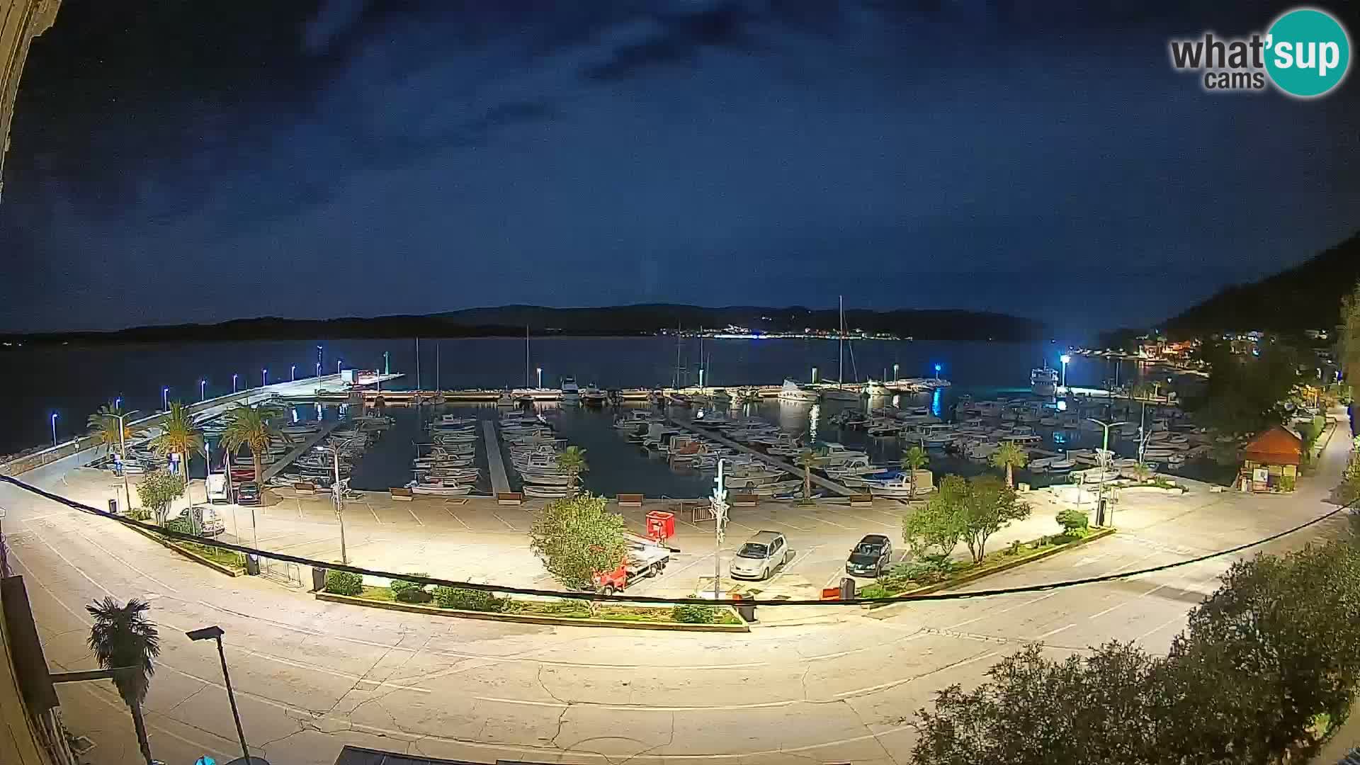 Webcam Orebić Riva – Ferry a Korčula en vivo