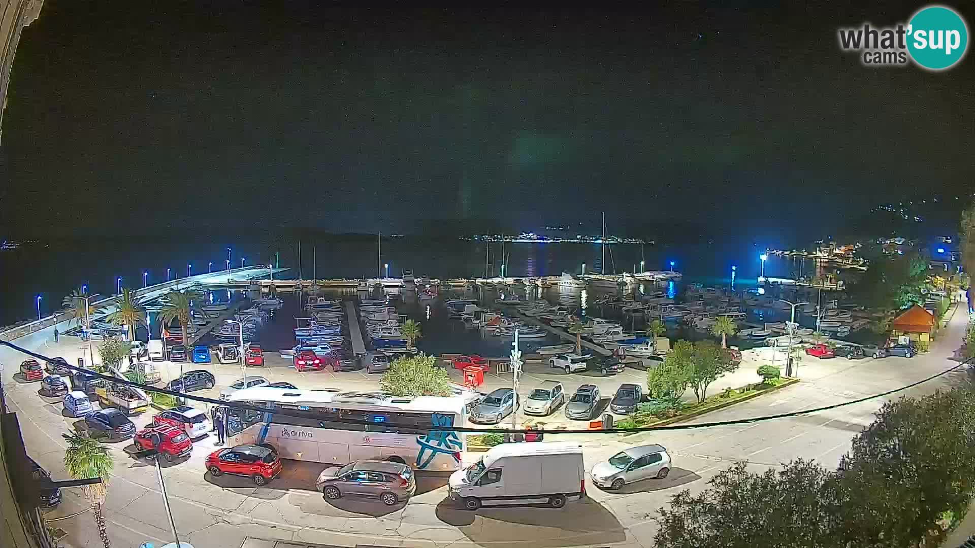 Webcam Orebić Riva – Ferry to Korčula Live