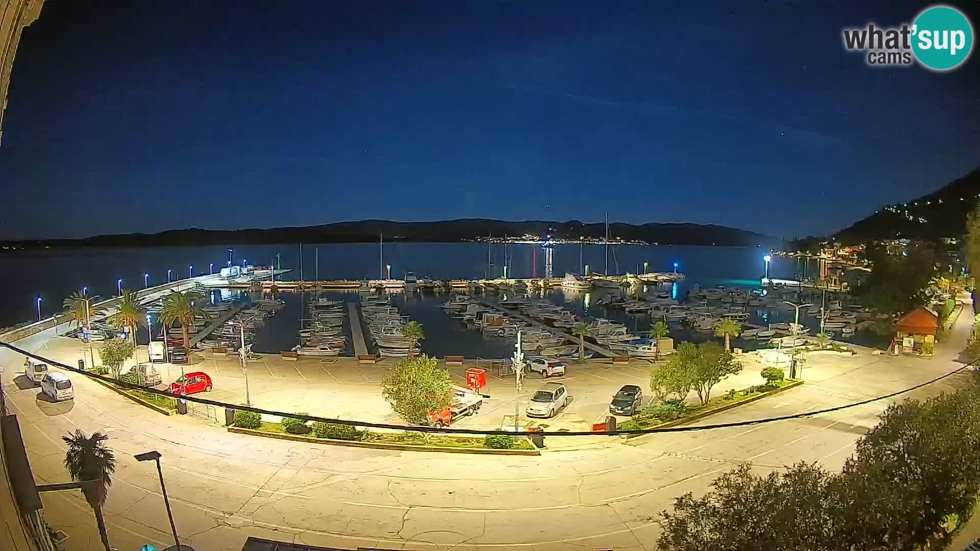 Webcam Orebić Riva – Ferry to Korčula Live