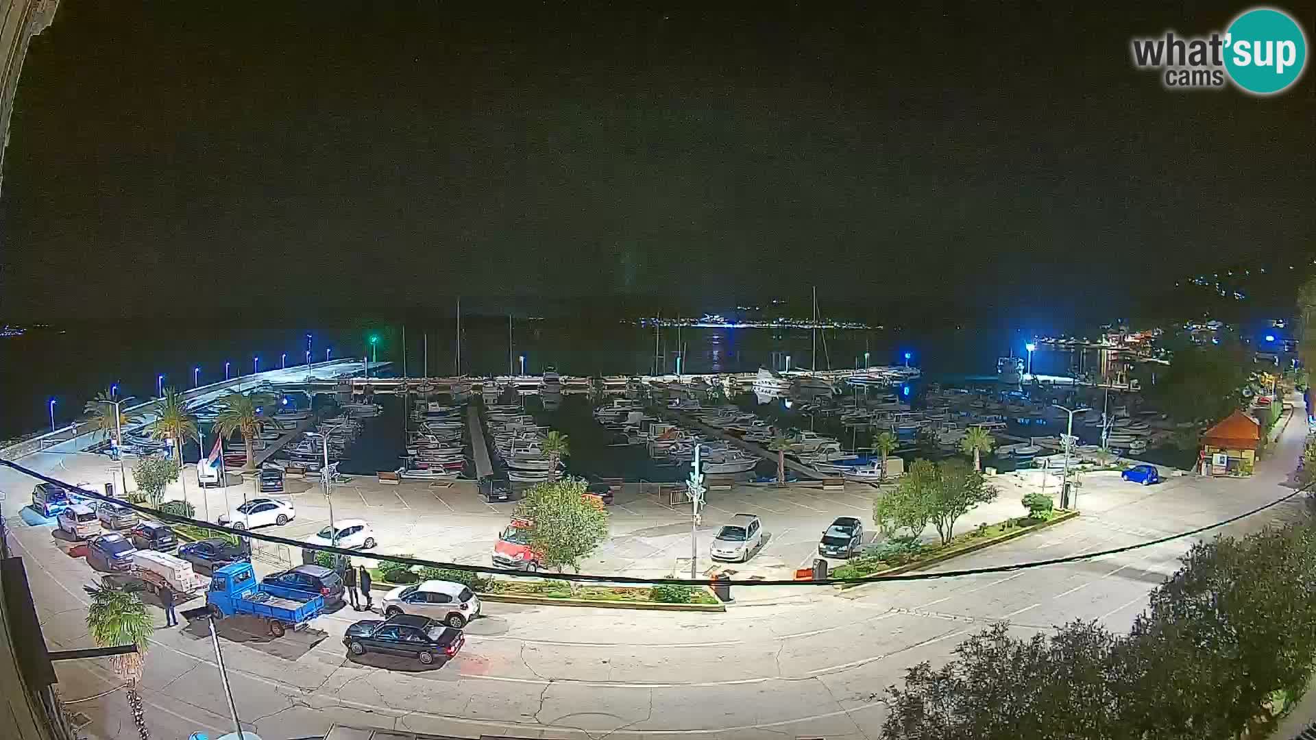 Spletna kamera Orebić Riva – Trajekt za Korčulo v živo