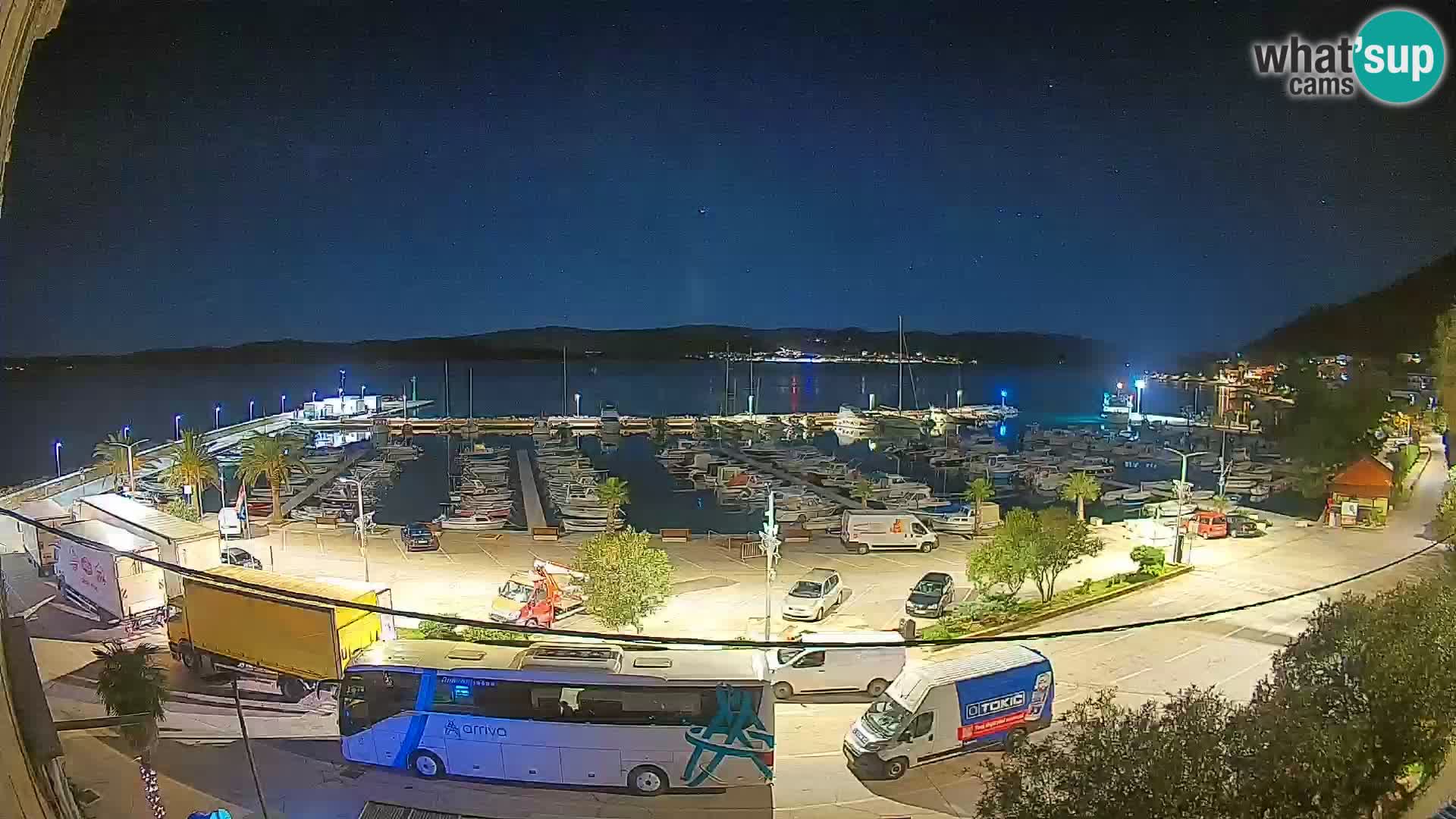 Webcam Orebić Riva – Ferry a Korčula en vivo