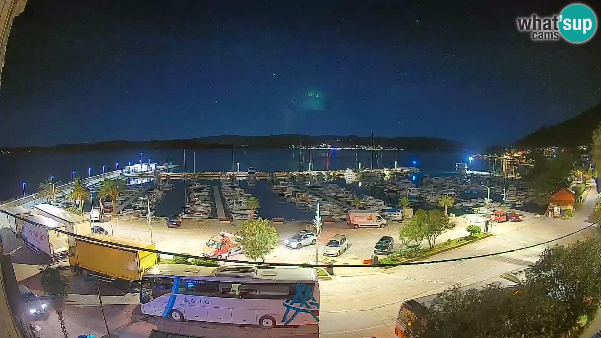 Webcam Orebić Uferpromenade – Fähre nach Korčula Live