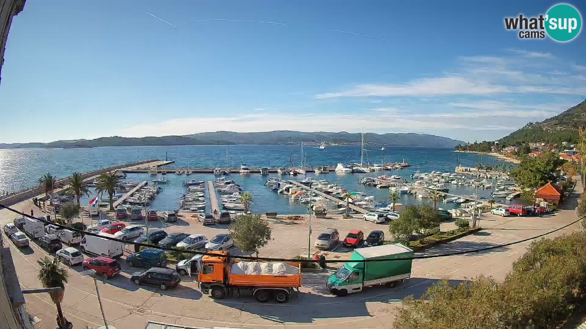 Webcam Sabbioncello Riva – Traghetto per Curzola in diretta