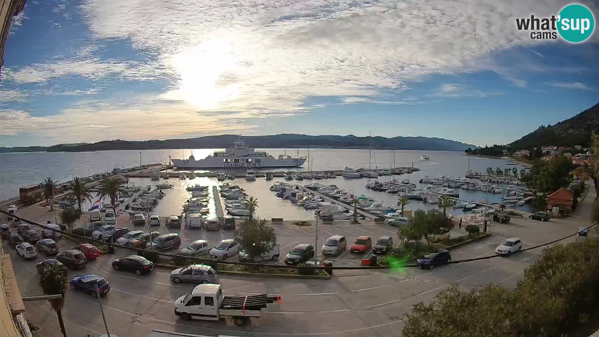 Webcam Sabbioncello Riva – Traghetto per Curzola in diretta