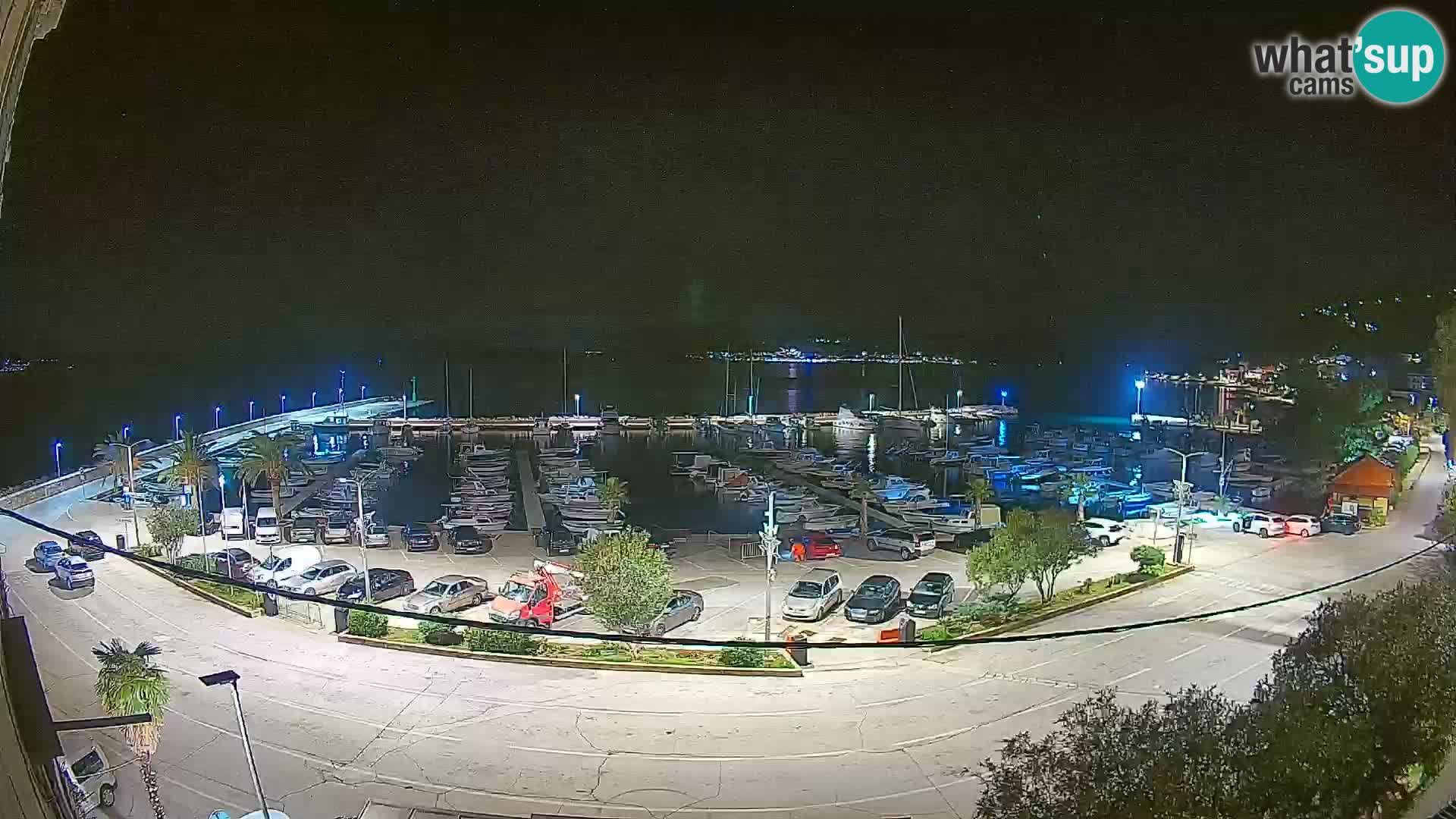 Webcam Orebić Riva – Ferry to Korčula Live