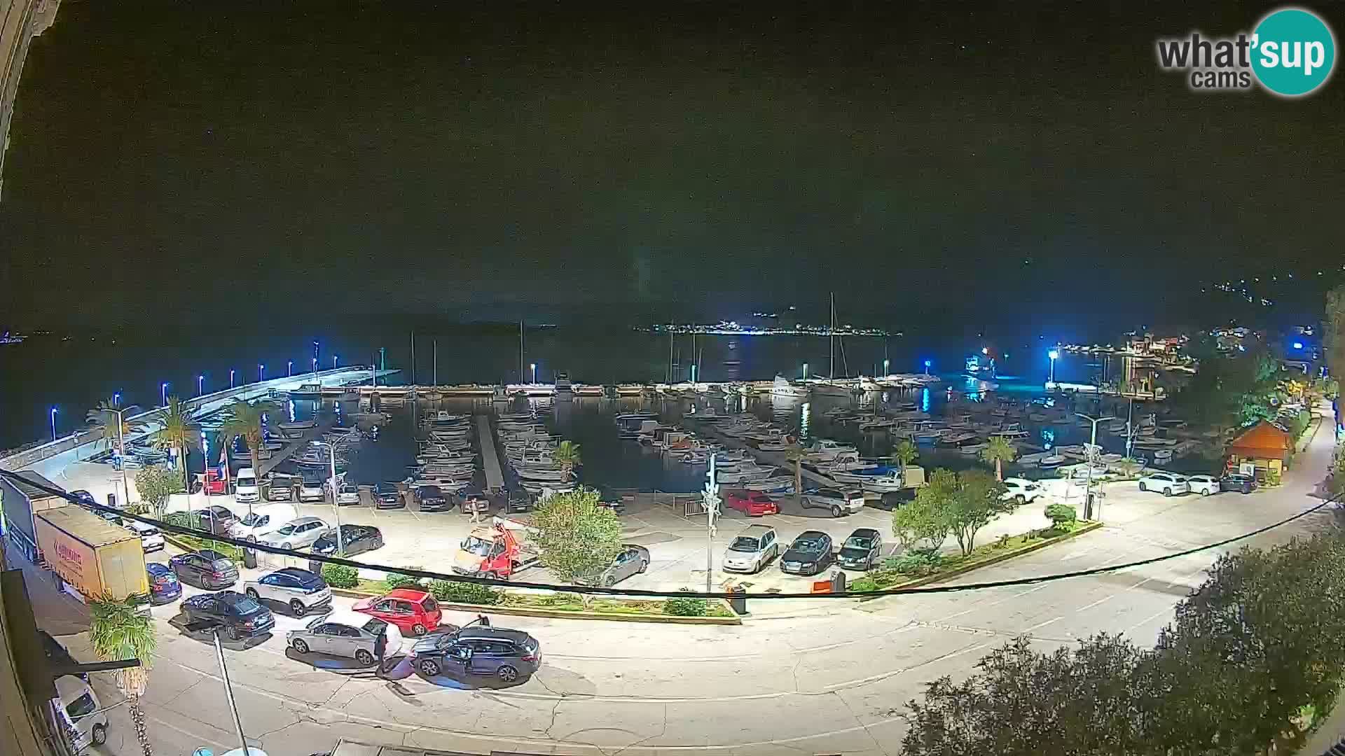 Webcam Orebić Riva – Ferry to Korčula Live