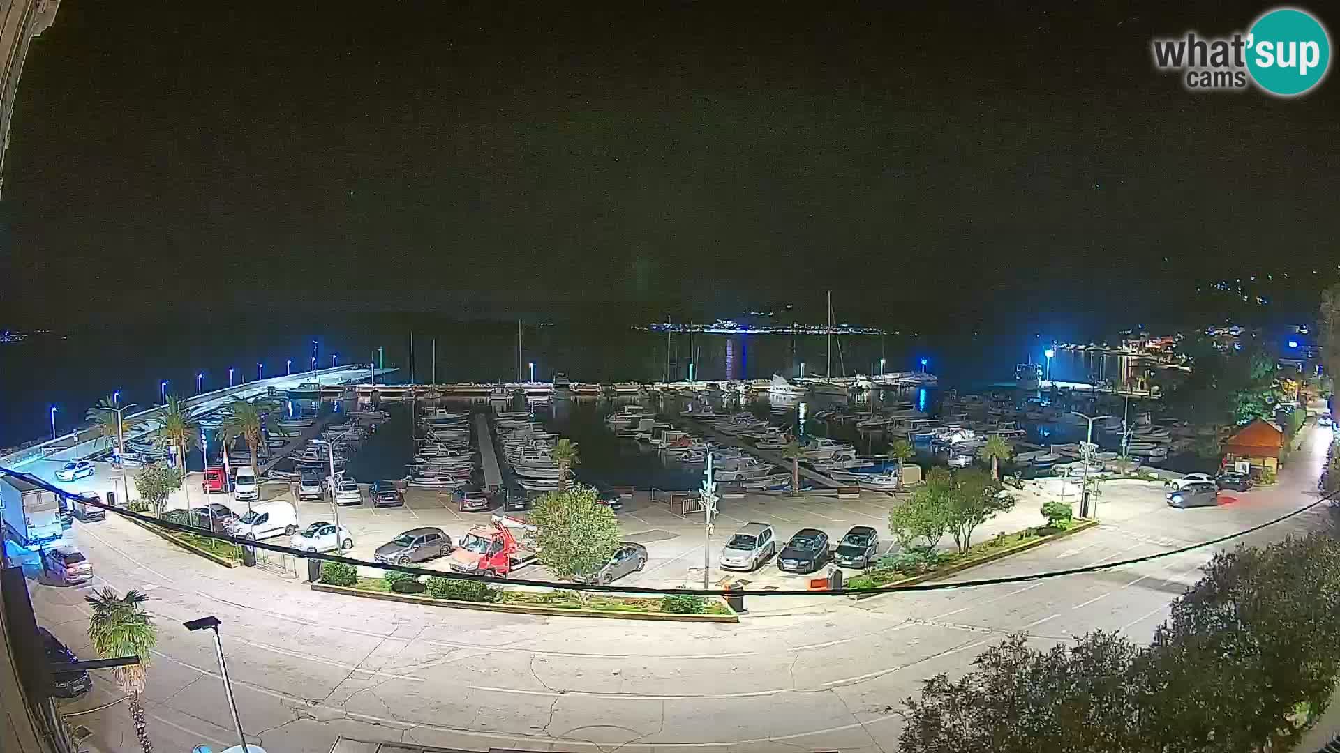 Webcam Orebić Riva – Ferry a Korčula en vivo