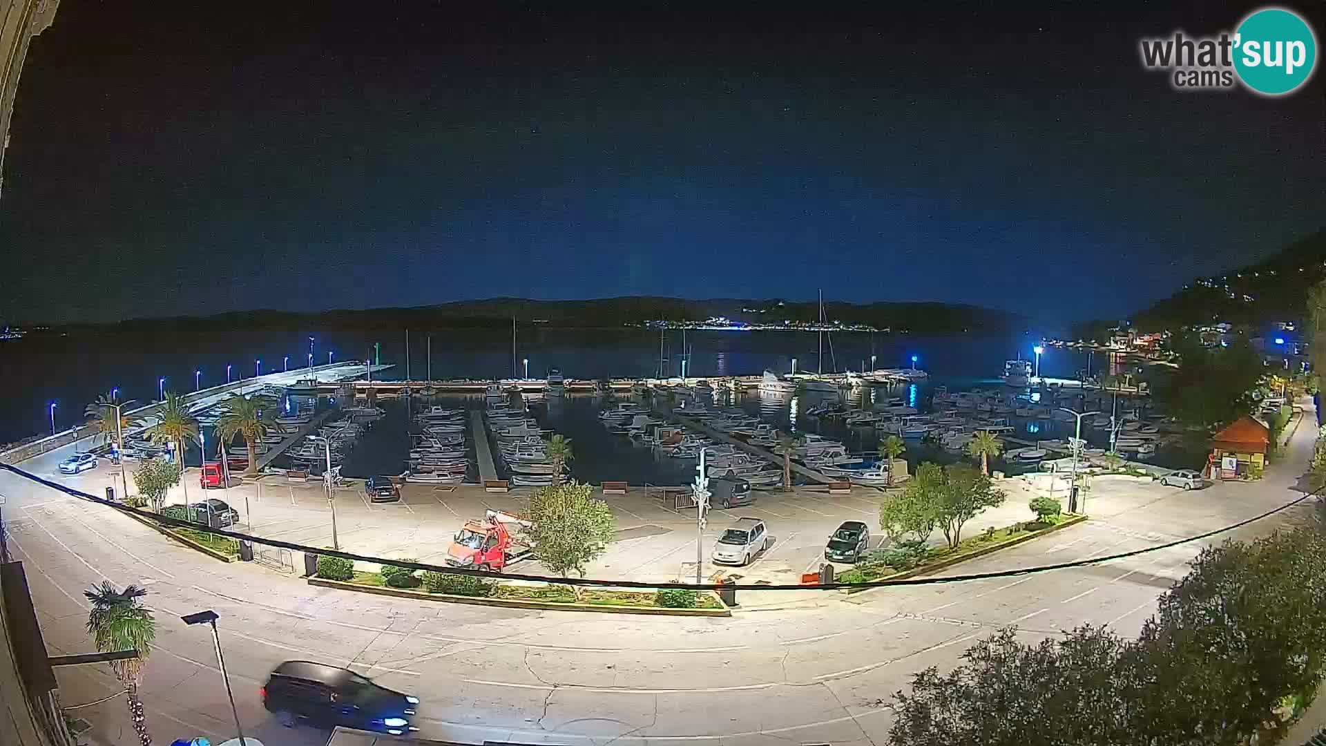 Webcam Orebić Riva – Ferry a Korčula en vivo