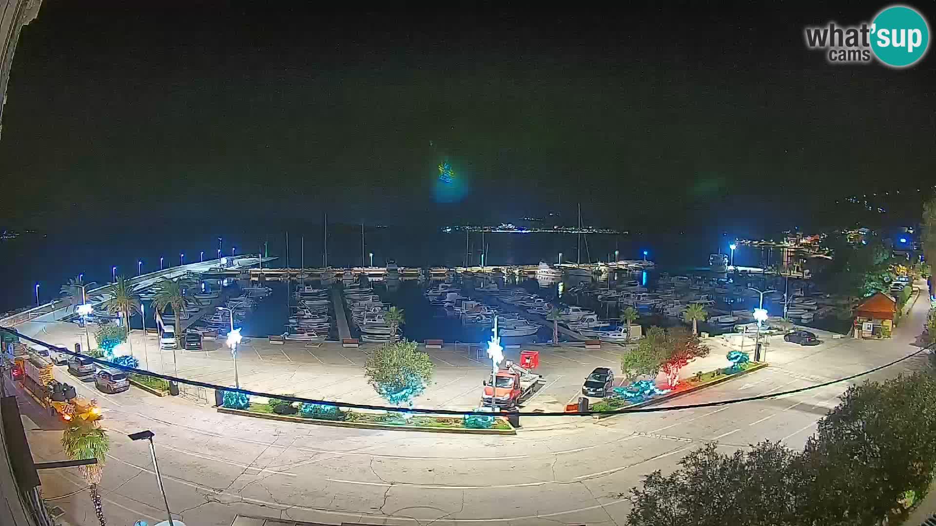 Webcam Orebić Riva – Ferry a Korčula en vivo