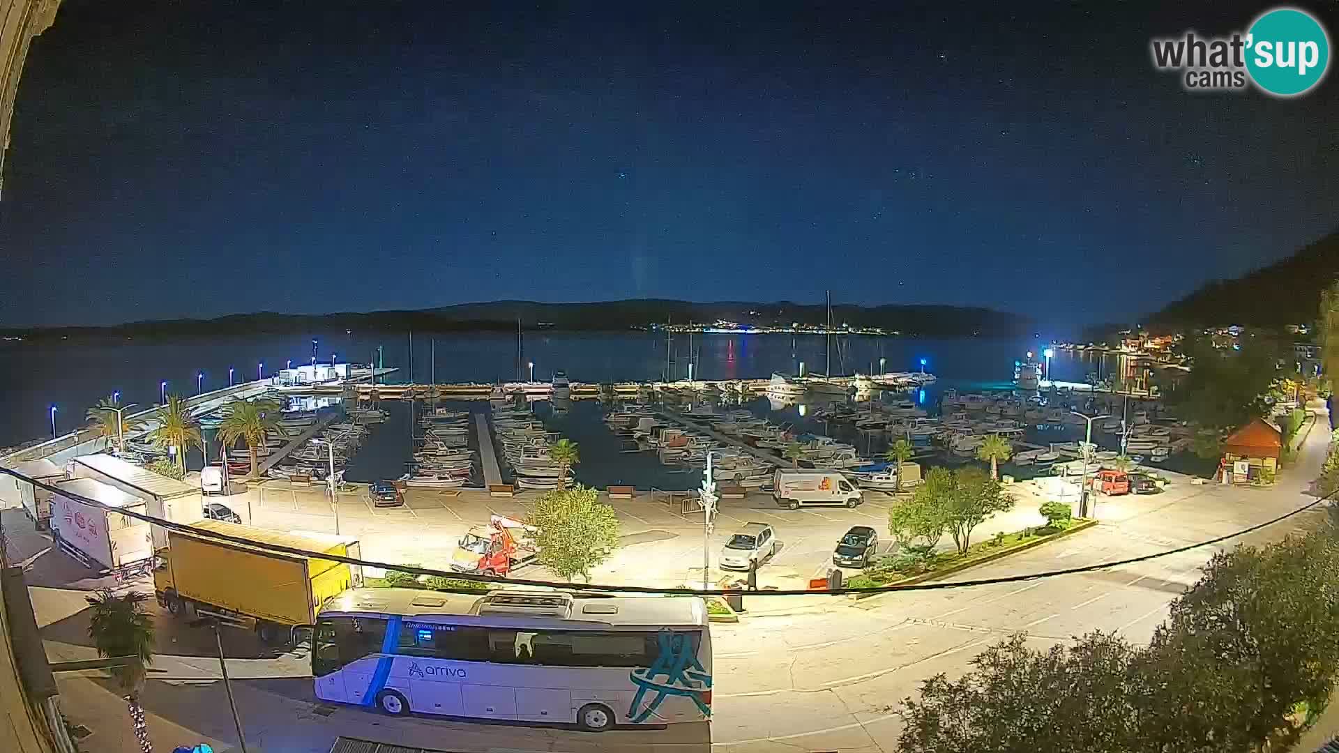 Webcam Orebić Uferpromenade – Fähre nach Korčula Live