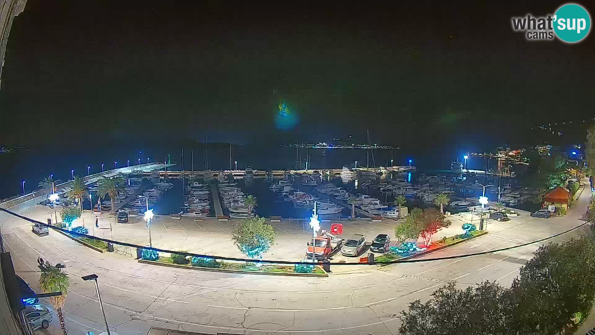 Webcam Orebić Riva – Ferry a Korčula en vivo