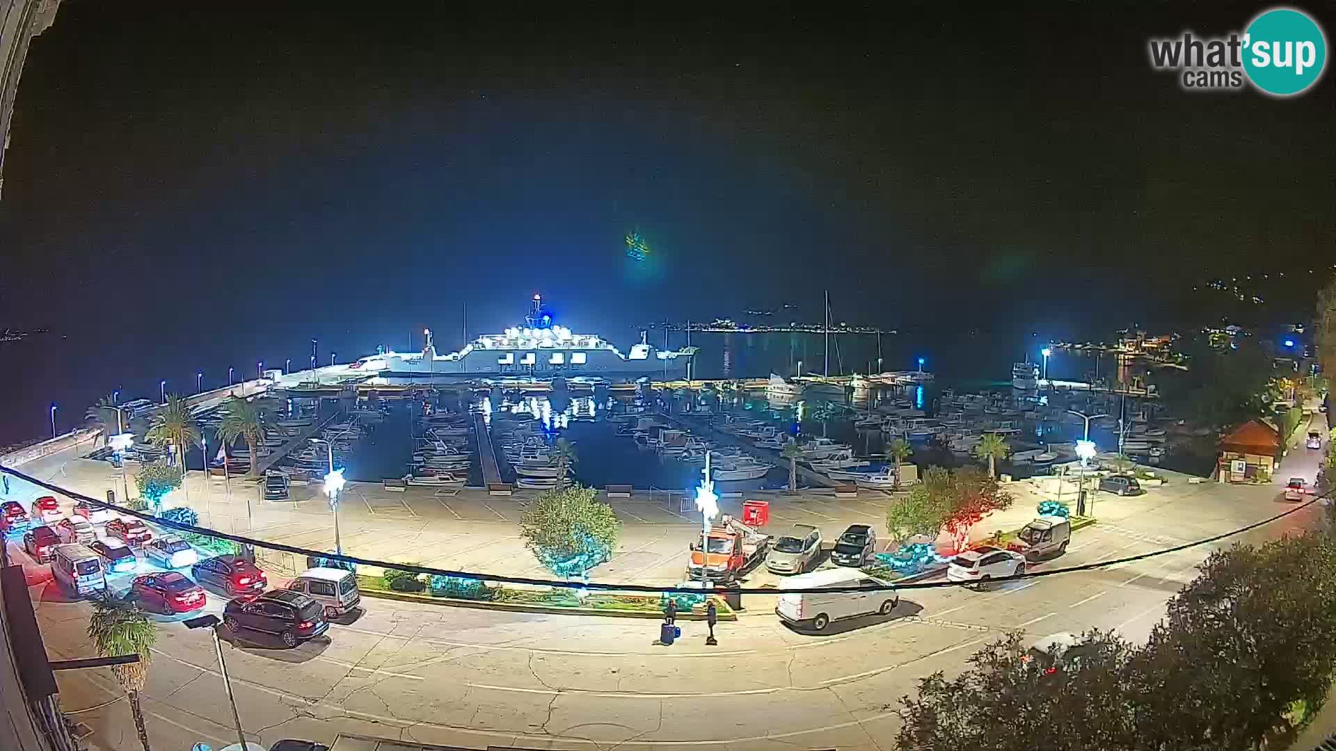 Webcam Orebić Riva – Ferry vers Korčula en direct