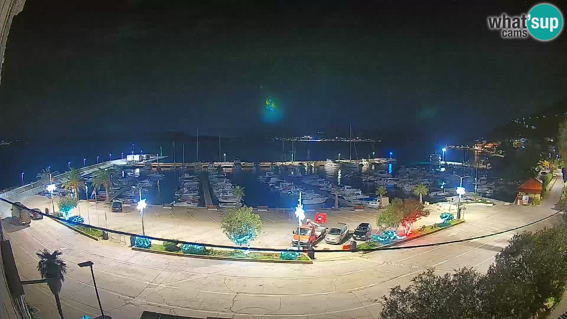 Webcam Orebić Riva – Ferry to Korčula Live
