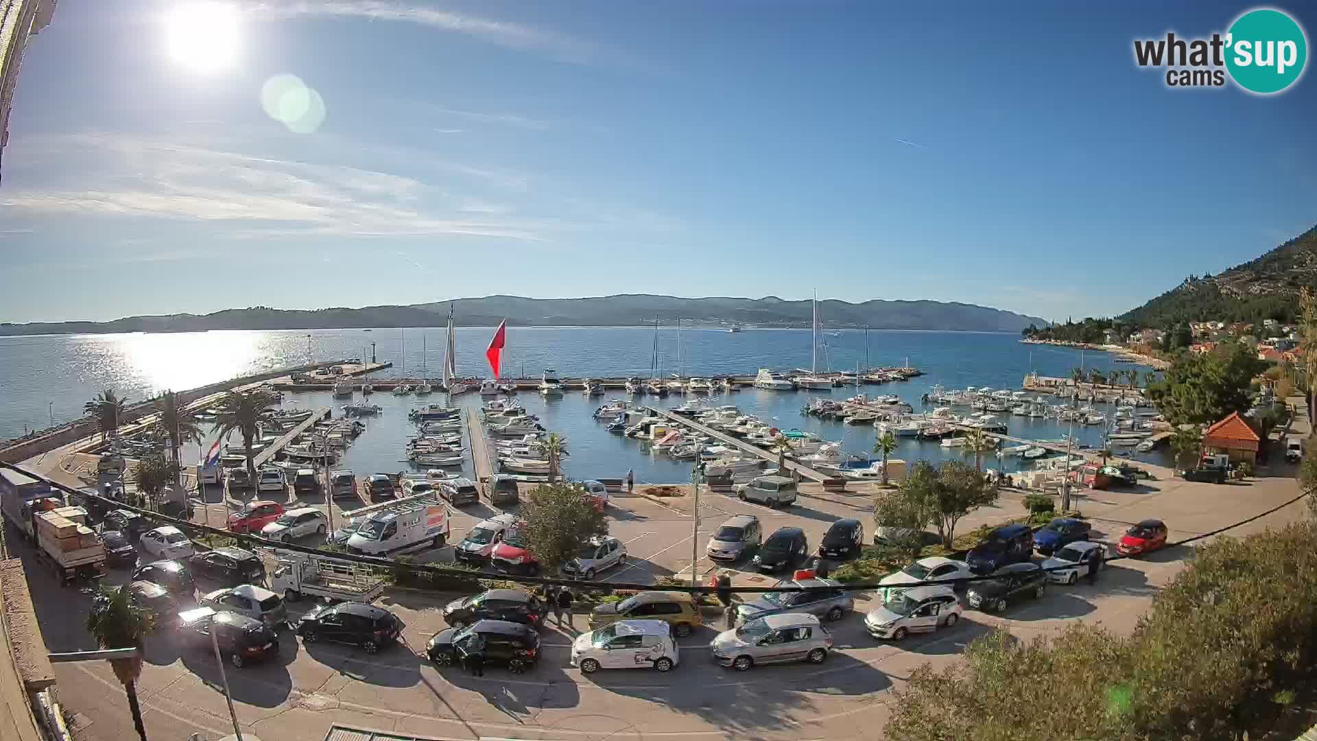 Webcam Sabbioncello Riva – Traghetto per Curzola in diretta