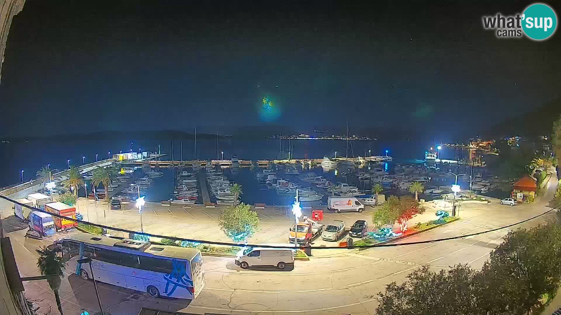 Webcam Orebić Riva – Ferry a Korčula en vivo