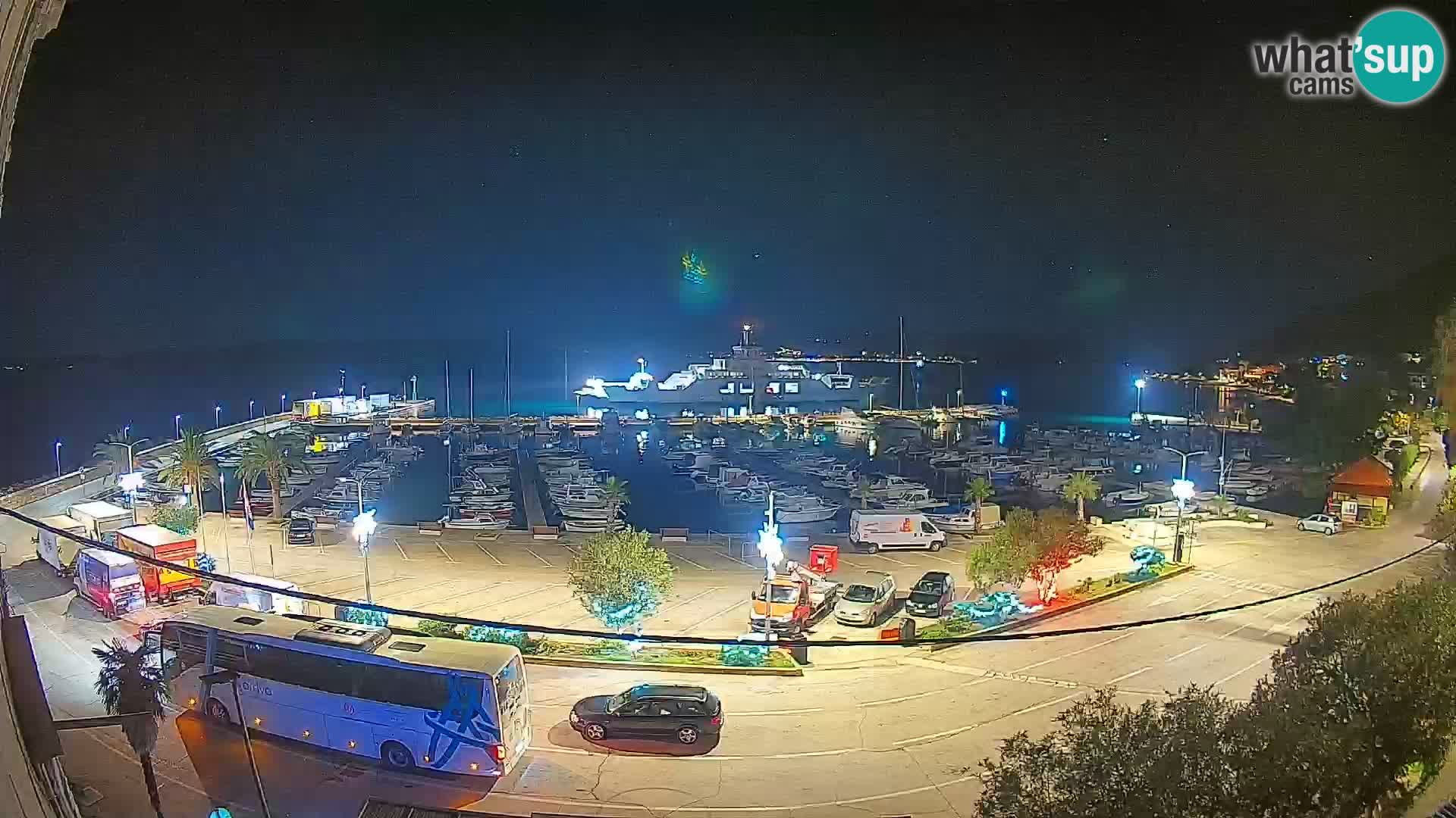 Webcam Orebić Riva – Ferry to Korčula Live