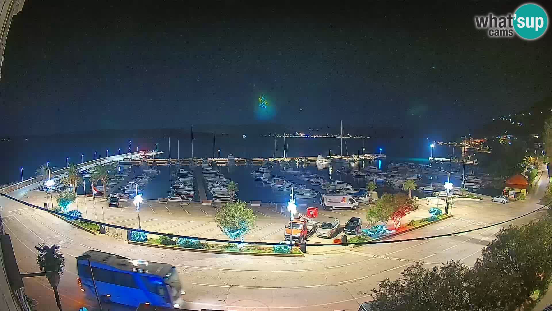 Webcam Orebić Riva – Ferry to Korčula Live