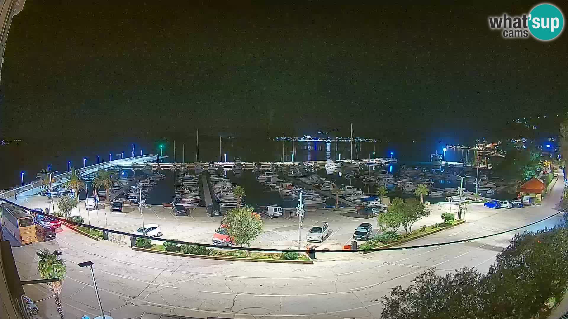 Webcam Orebić Riva – Ferry a Korčula en vivo