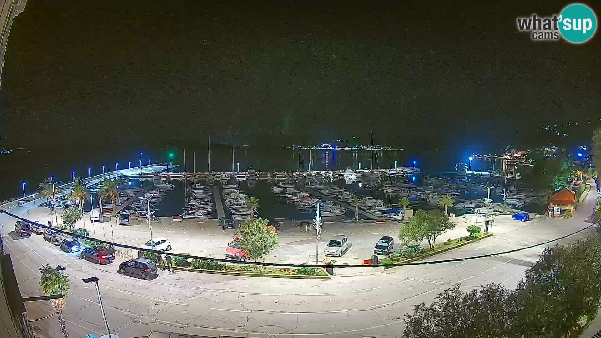 Webcam Orebić Riva – Ferry to Korčula Live