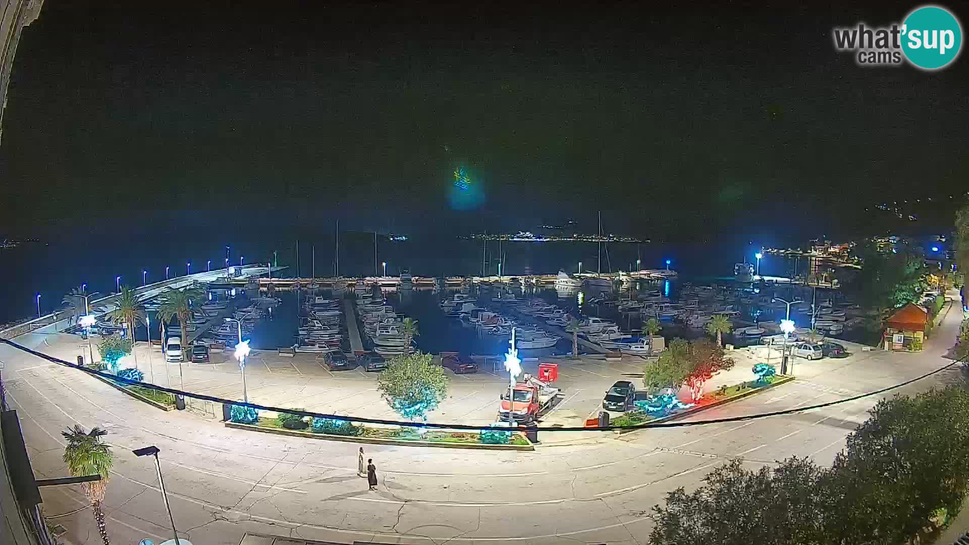 Webcam Orebić Riva – Ferry to Korčula Live
