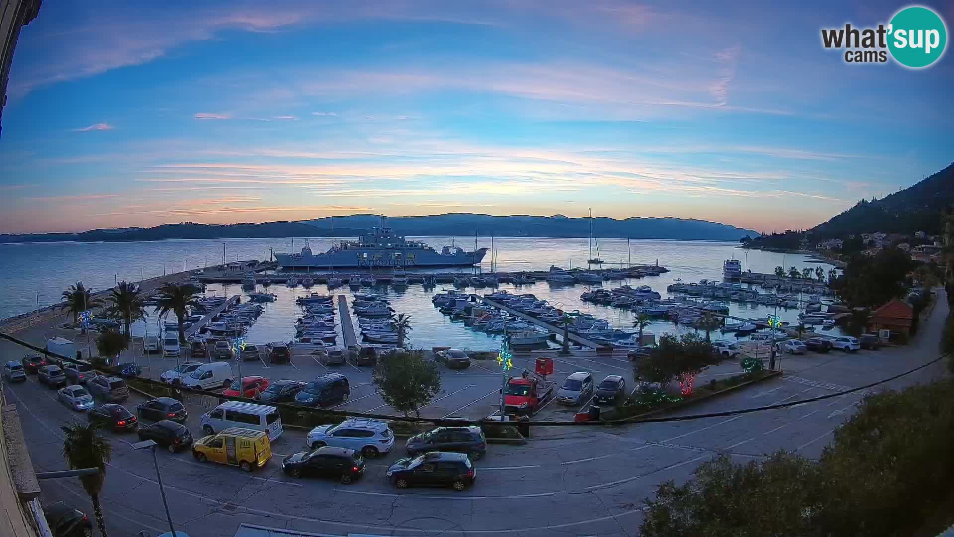 Webcam Sabbioncello Riva – Traghetto per Curzola in diretta