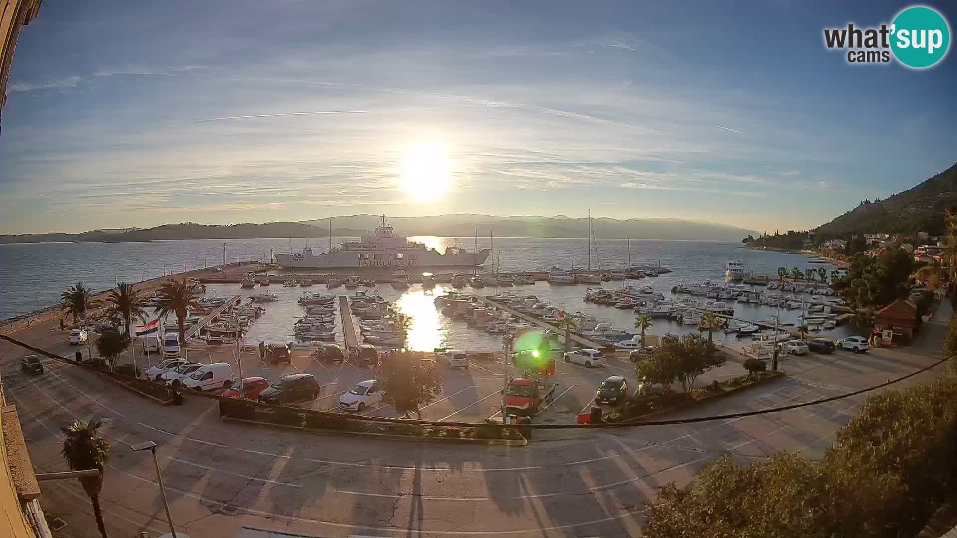 Webcam Sabbioncello Riva – Traghetto per Curzola in diretta