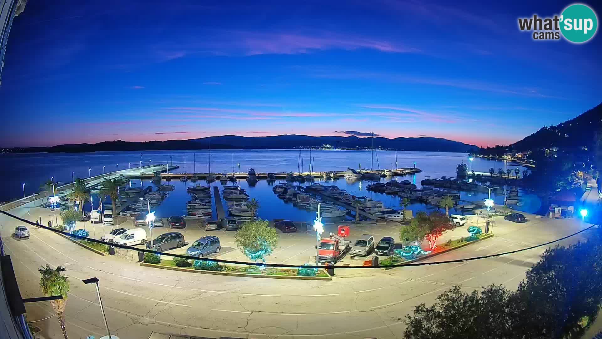 Webcam Orebić Riva – Ferry to Korčula Live