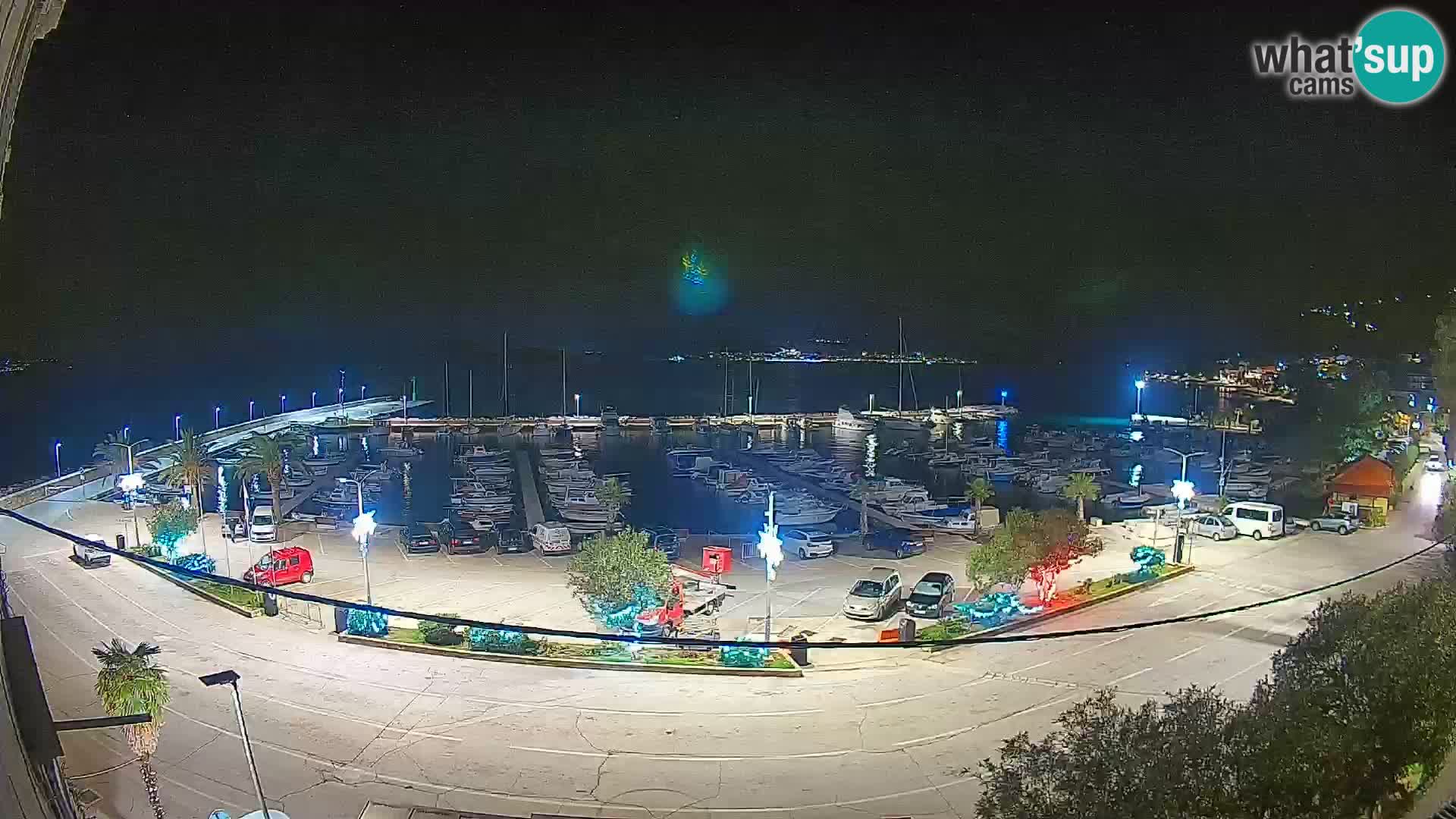 Webcam Orebić Uferpromenade – Fähre nach Korčula Live