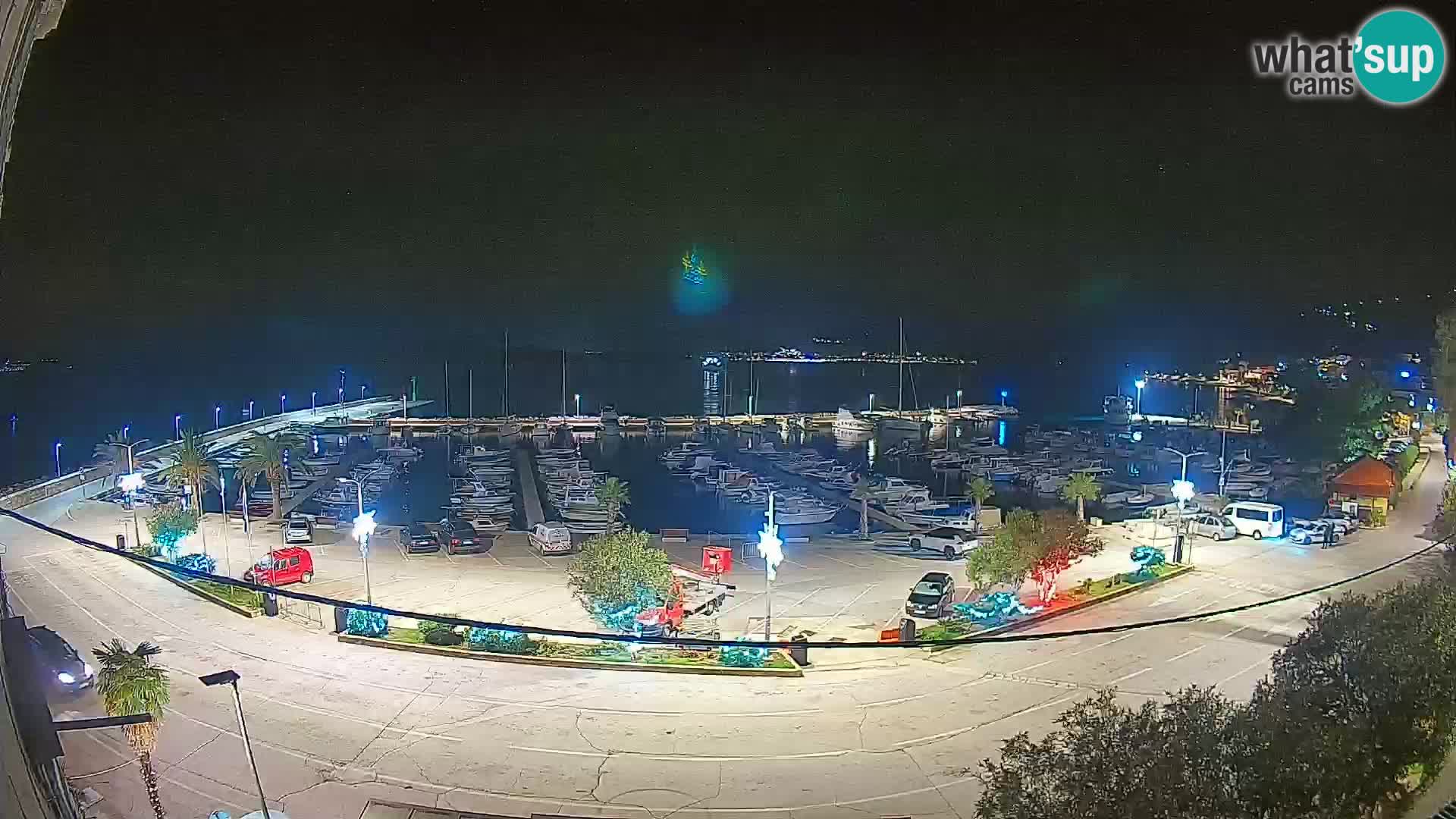 Webcam Orebić Riva – Ferry to Korčula Live