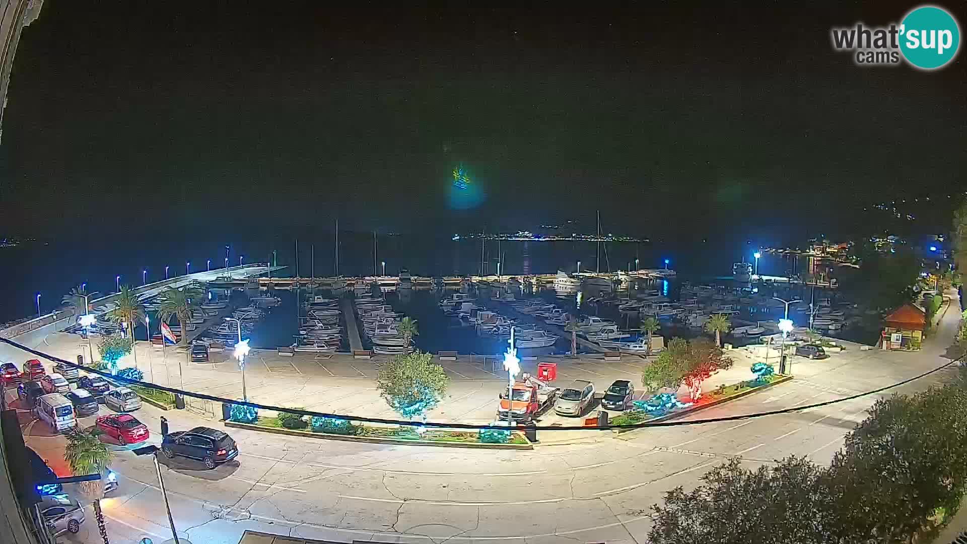 Webcam Orebić Uferpromenade – Fähre nach Korčula Live