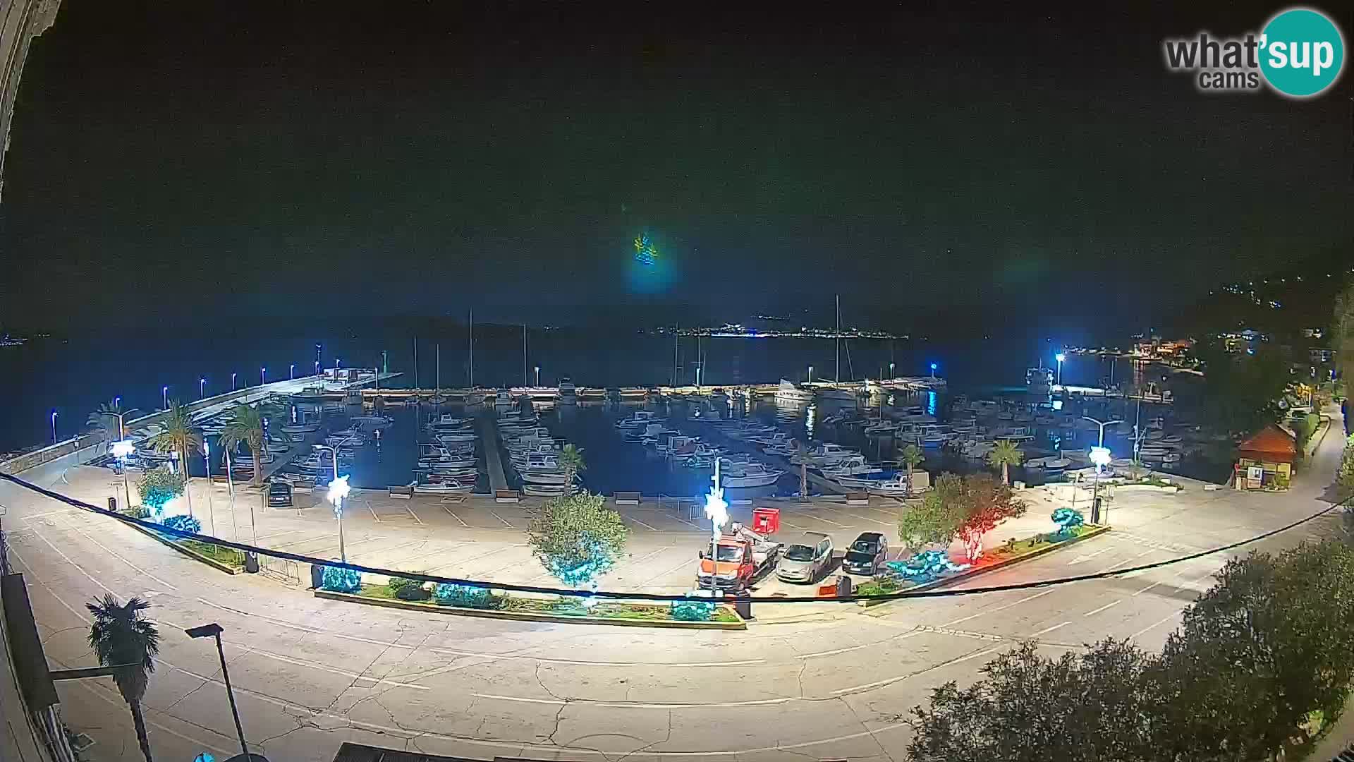 Webcam Orebić Riva – Ferry to Korčula Live