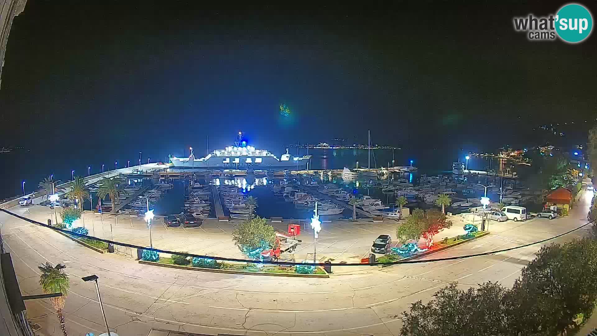 Webcam Orebić Riva – Ferry vers Korčula en direct