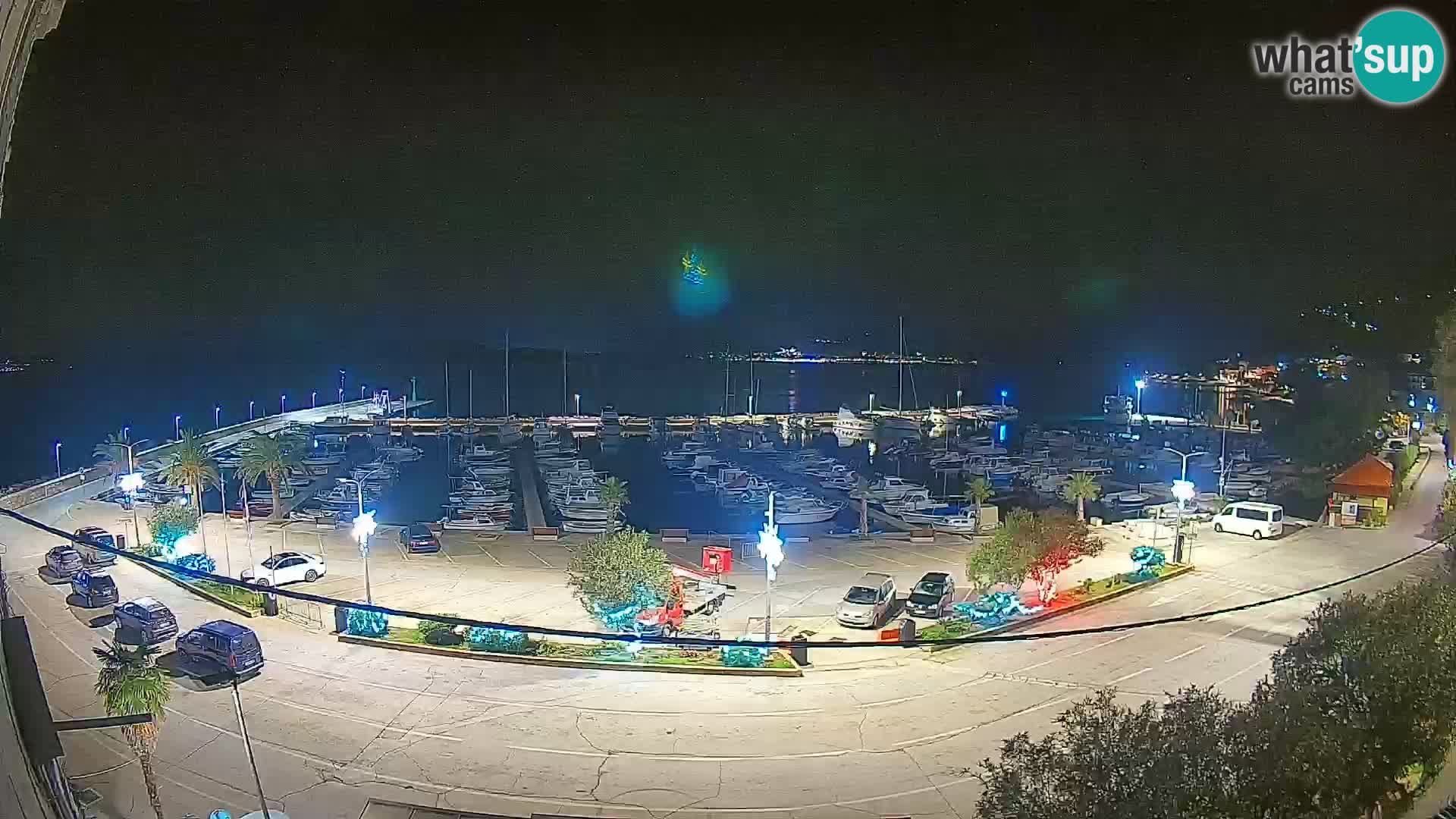 Webcam Orebić Riva – Ferry a Korčula en vivo