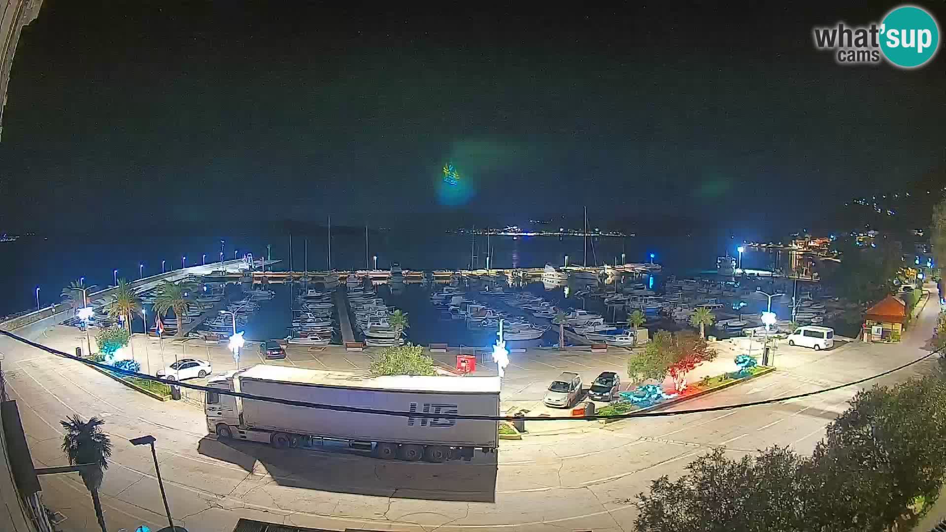 Webcam Orebić Uferpromenade – Fähre nach Korčula Live