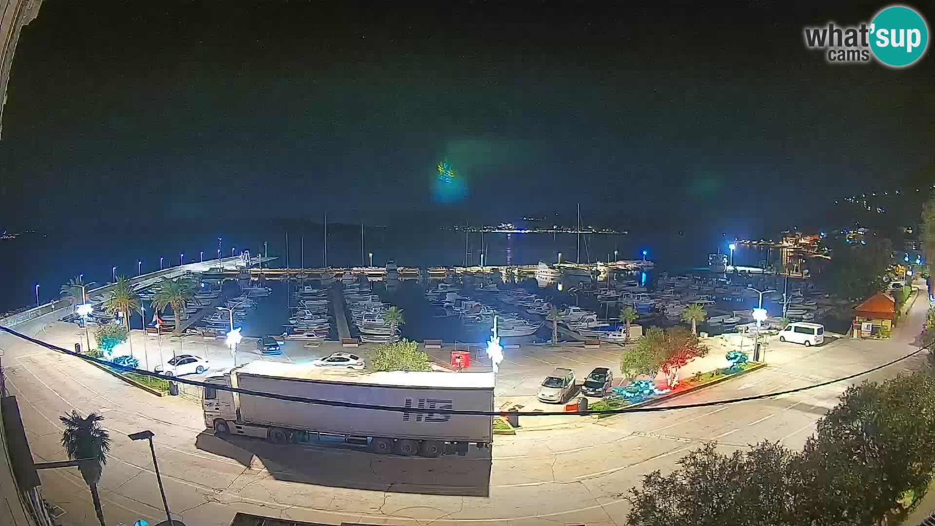 Webcam Orebić Riva – Ferry to Korčula Live