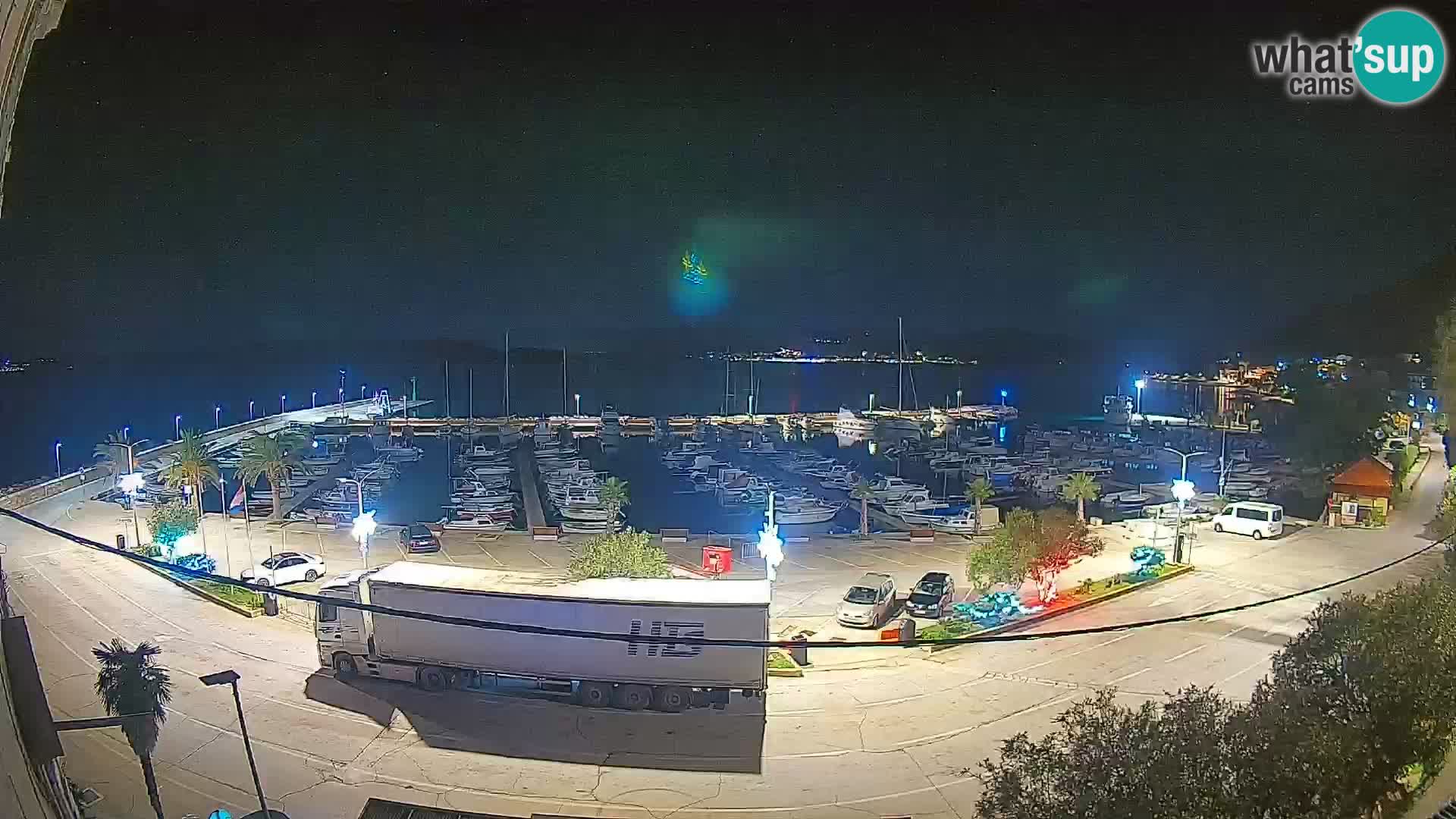 Webcam Orebić Riva – Ferry a Korčula en vivo