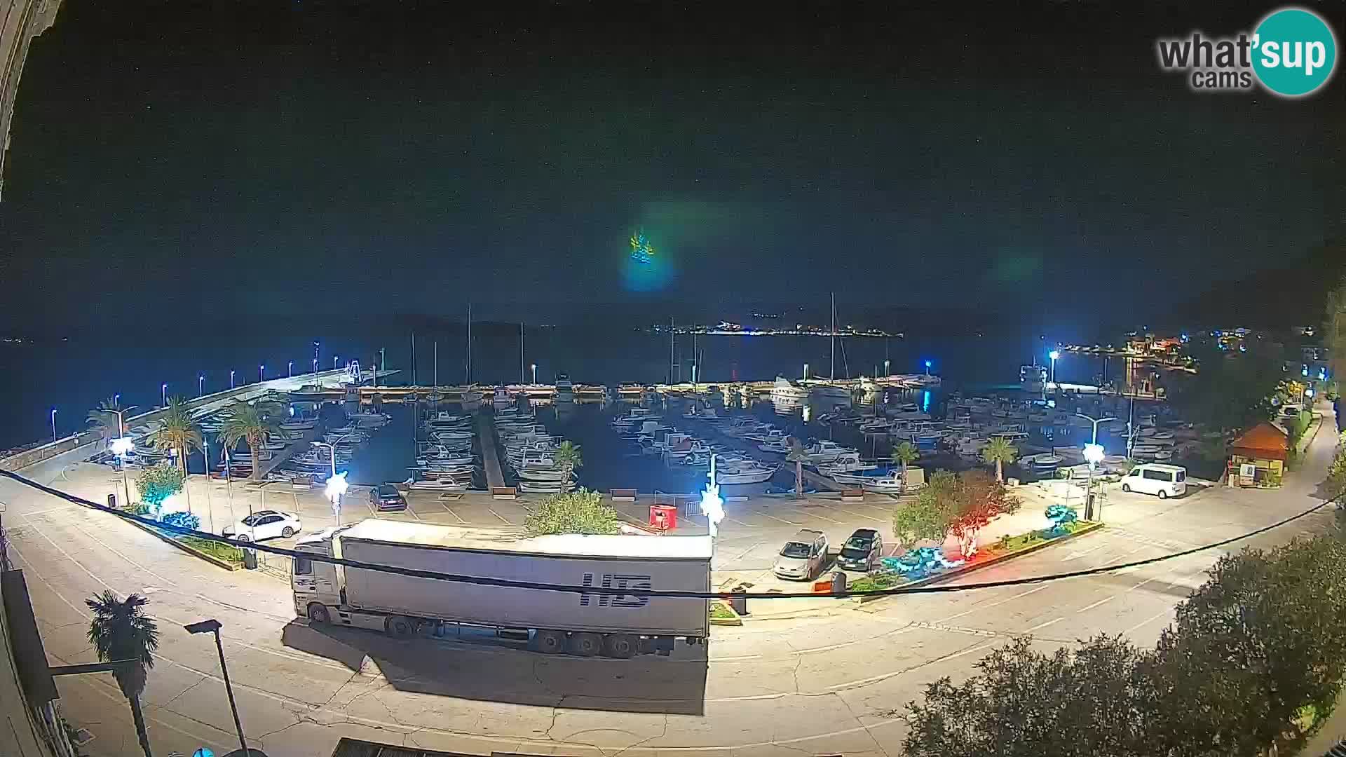 Webcam Orebić Uferpromenade – Fähre nach Korčula Live