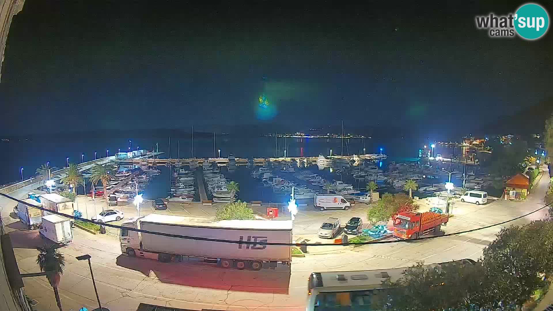 Webcam Orebić Riva – Ferry to Korčula Live