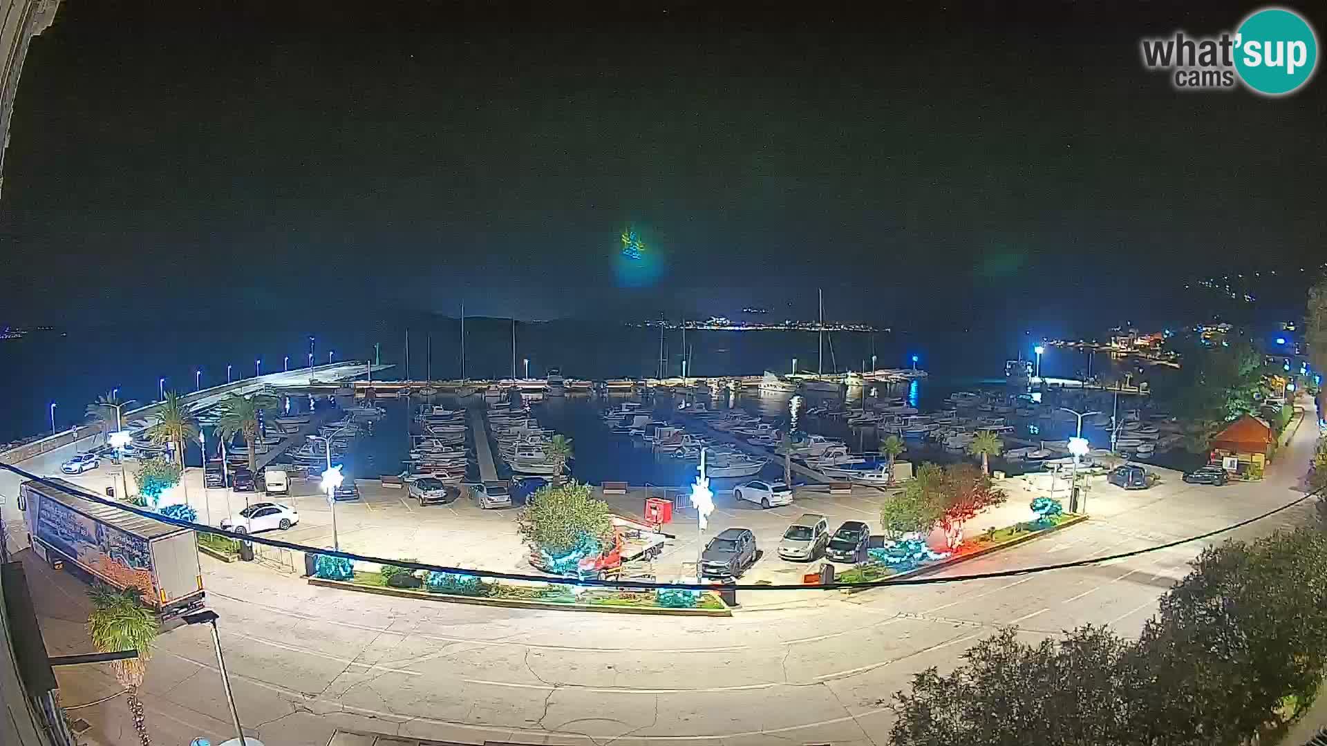 Webcam Orebić Riva – Ferry to Korčula Live