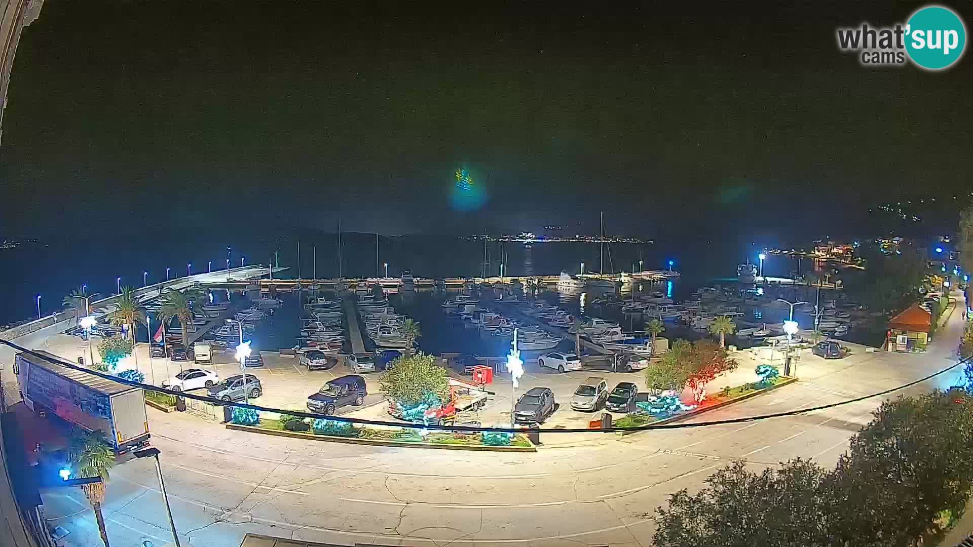 Webcam Orebić Uferpromenade – Fähre nach Korčula Live