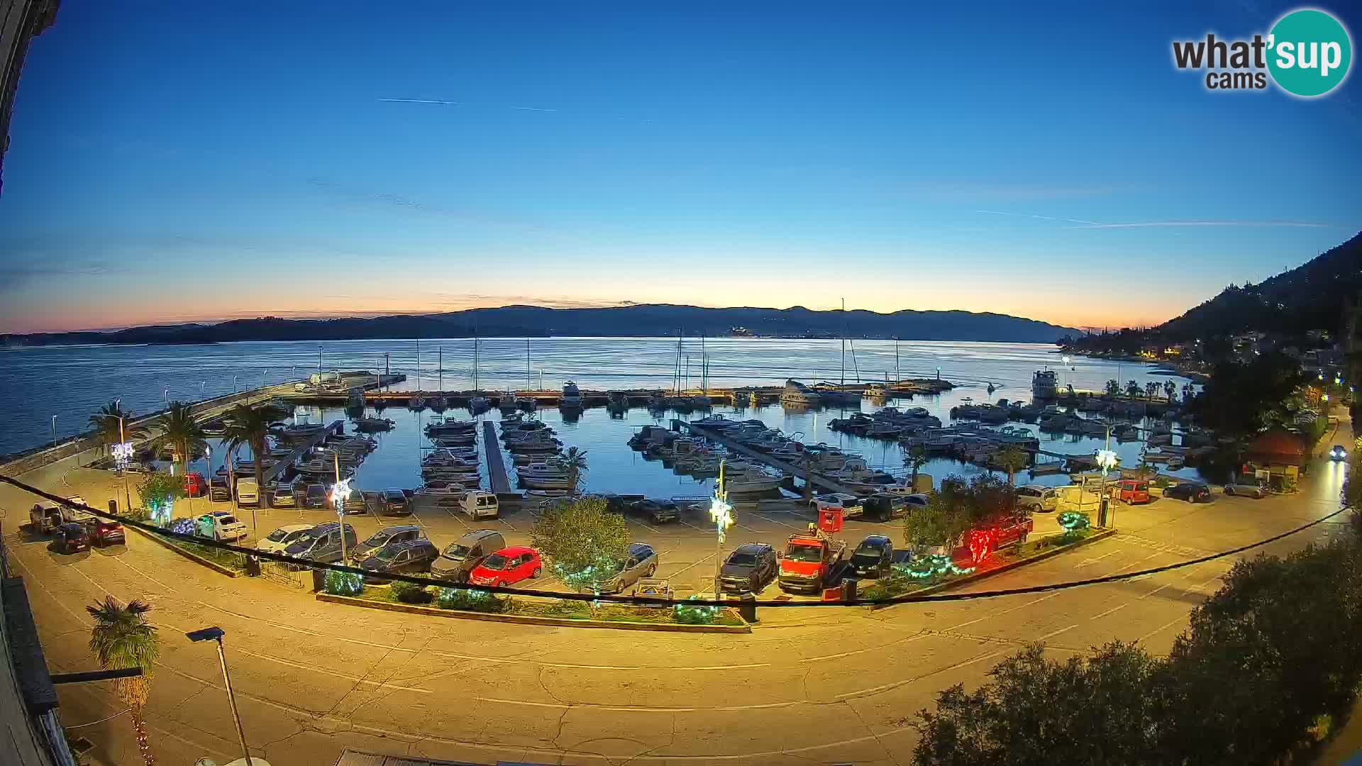 Webcam Orebić Riva – Ferry to Korčula Live