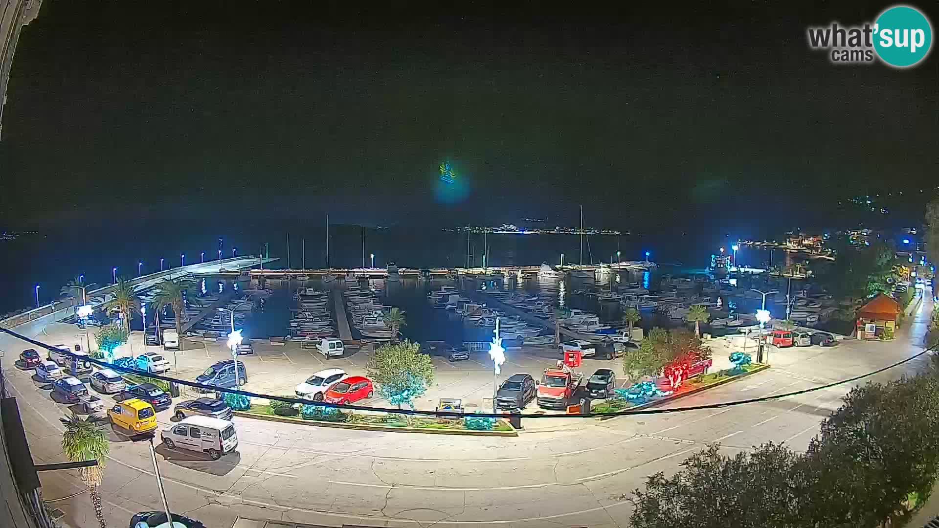 Webcam Orebić Riva – Ferry a Korčula en vivo