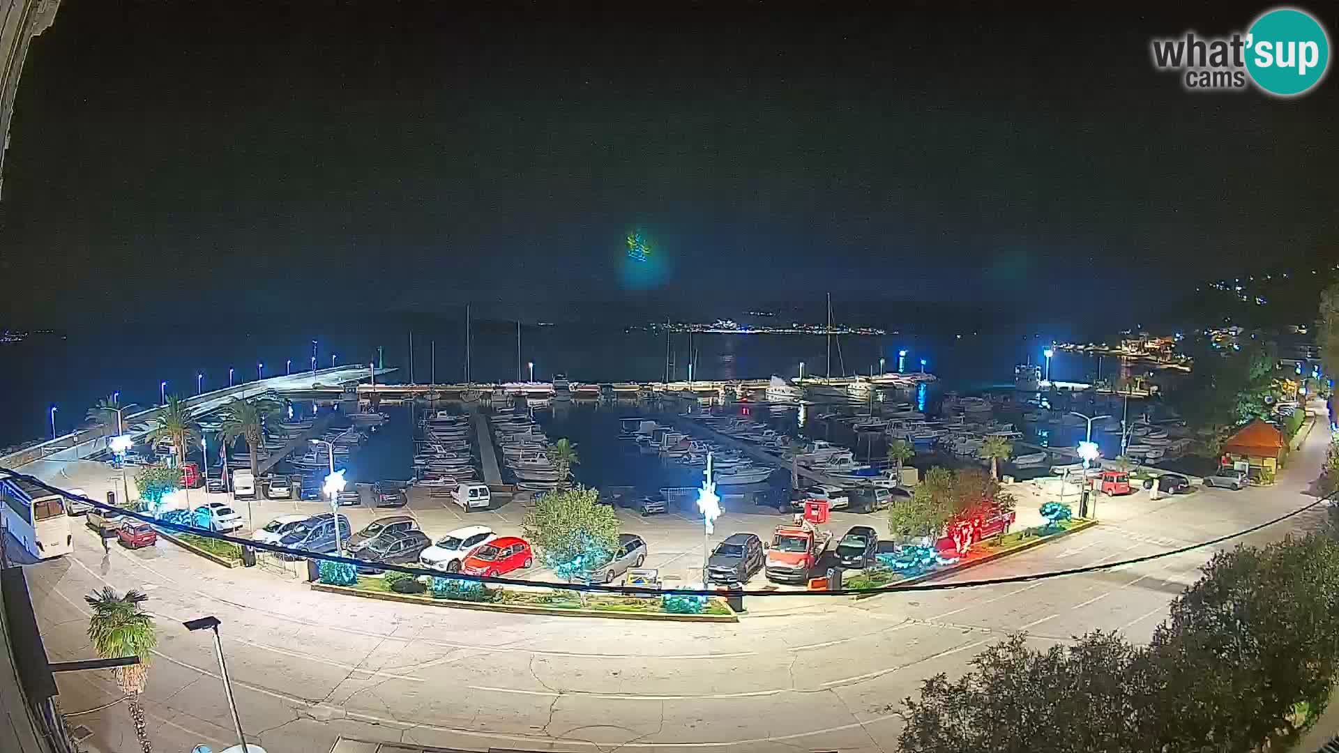 Webcam Orebić Uferpromenade – Fähre nach Korčula Live