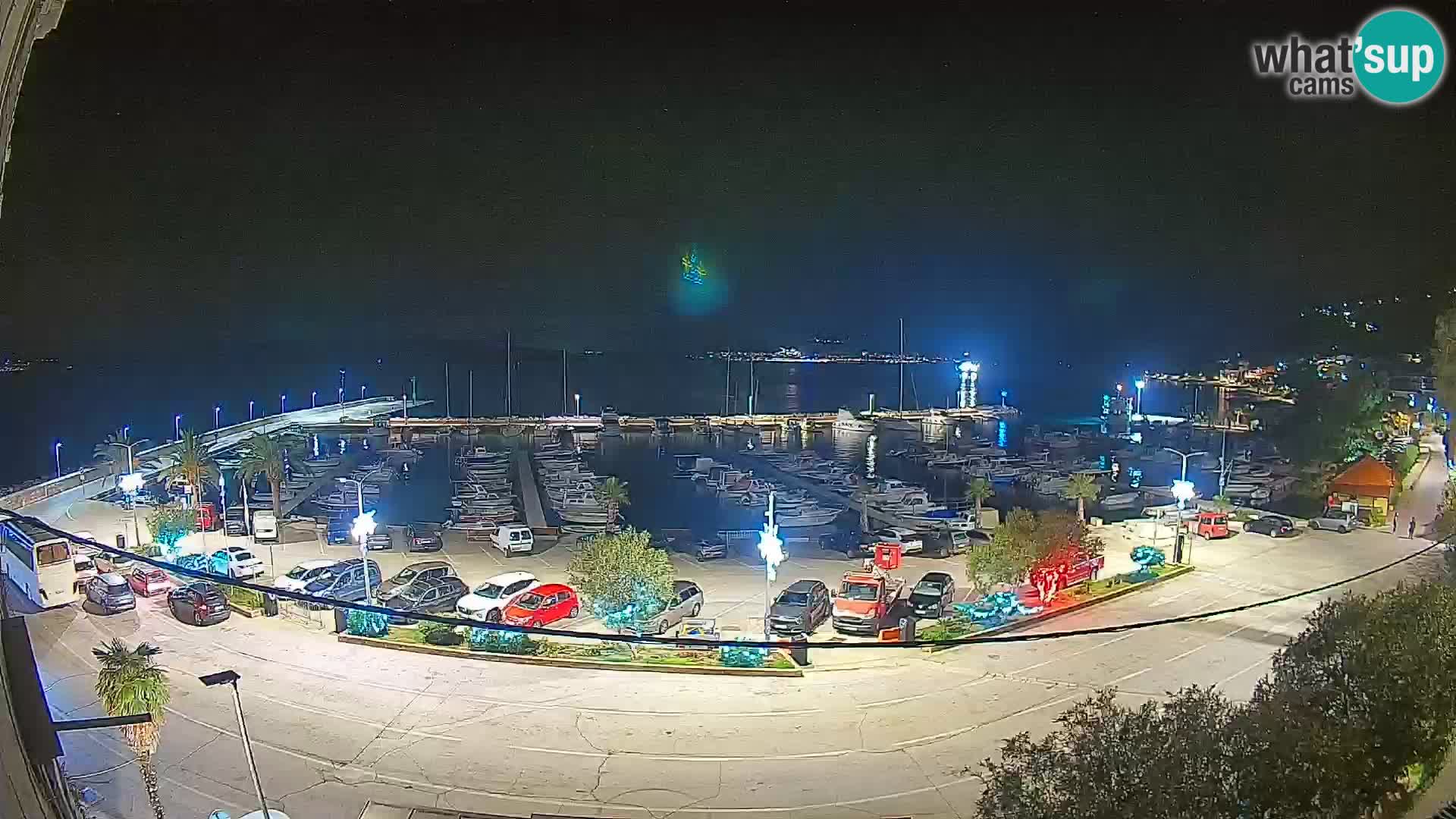 Webcam Orebić Riva – Ferry a Korčula en vivo